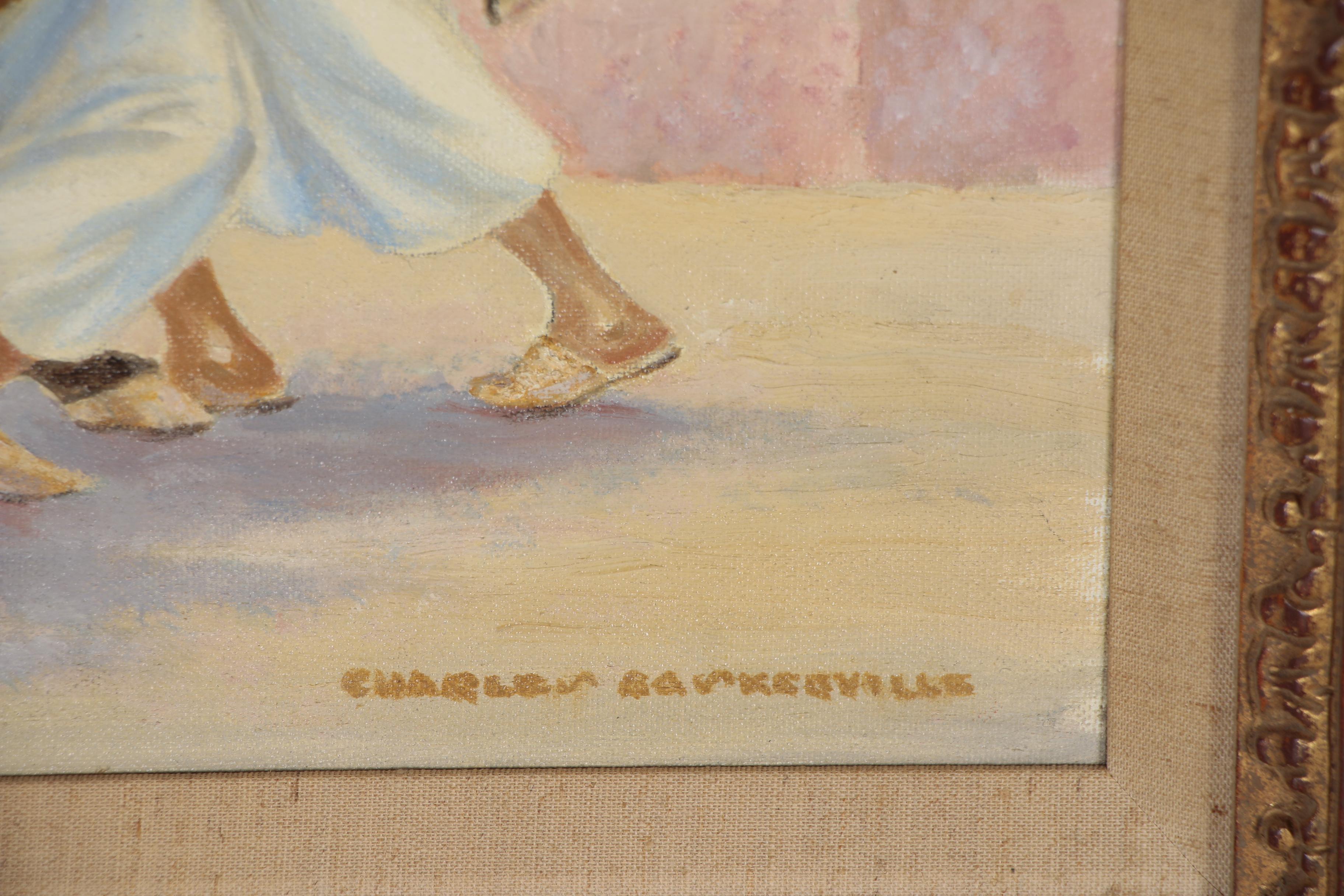 Charles Baskerville, Jr. Oil Painting "Moroccan Chief"