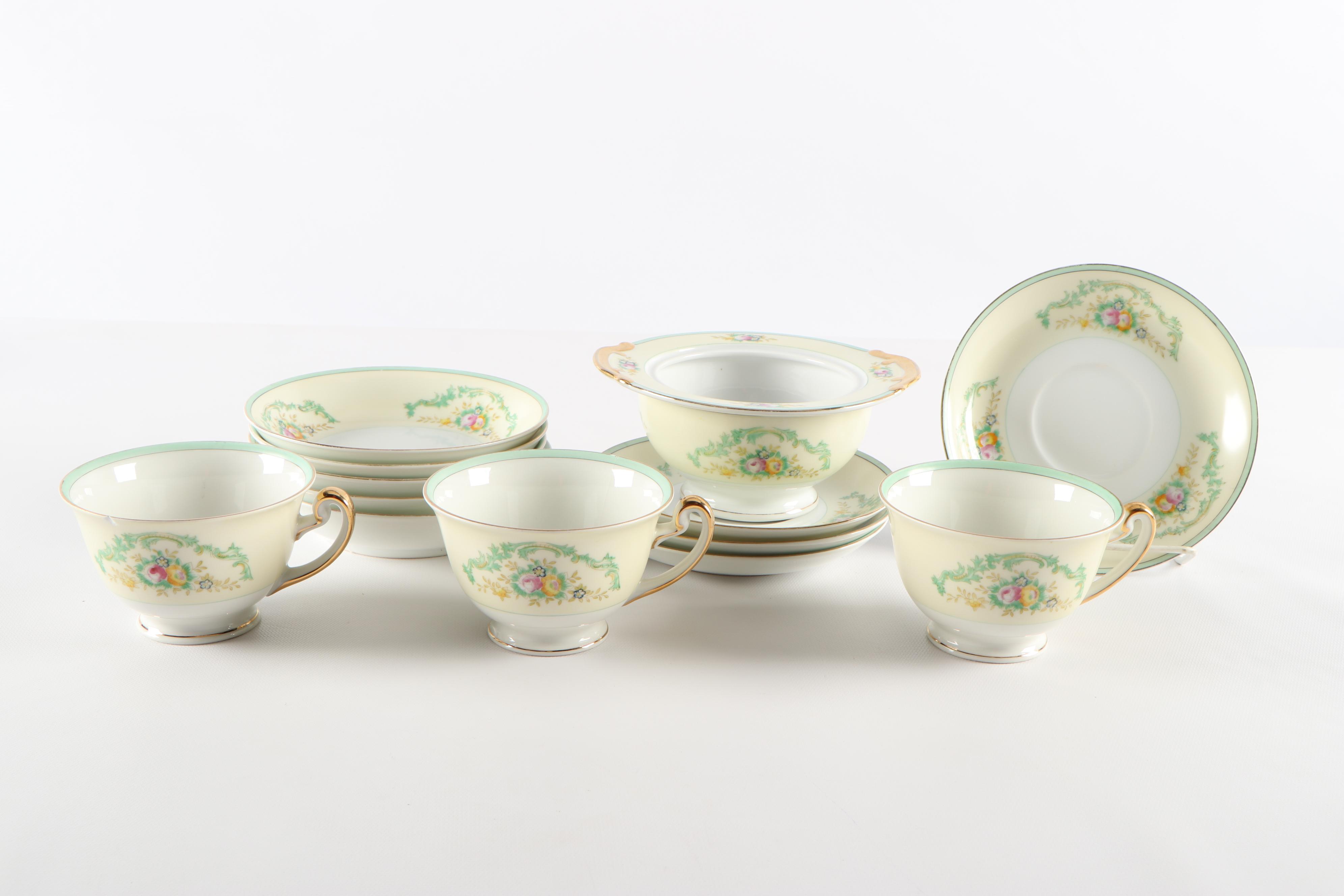 Noritake "Ravel" and Royal Derby Porcelain Dinnerware