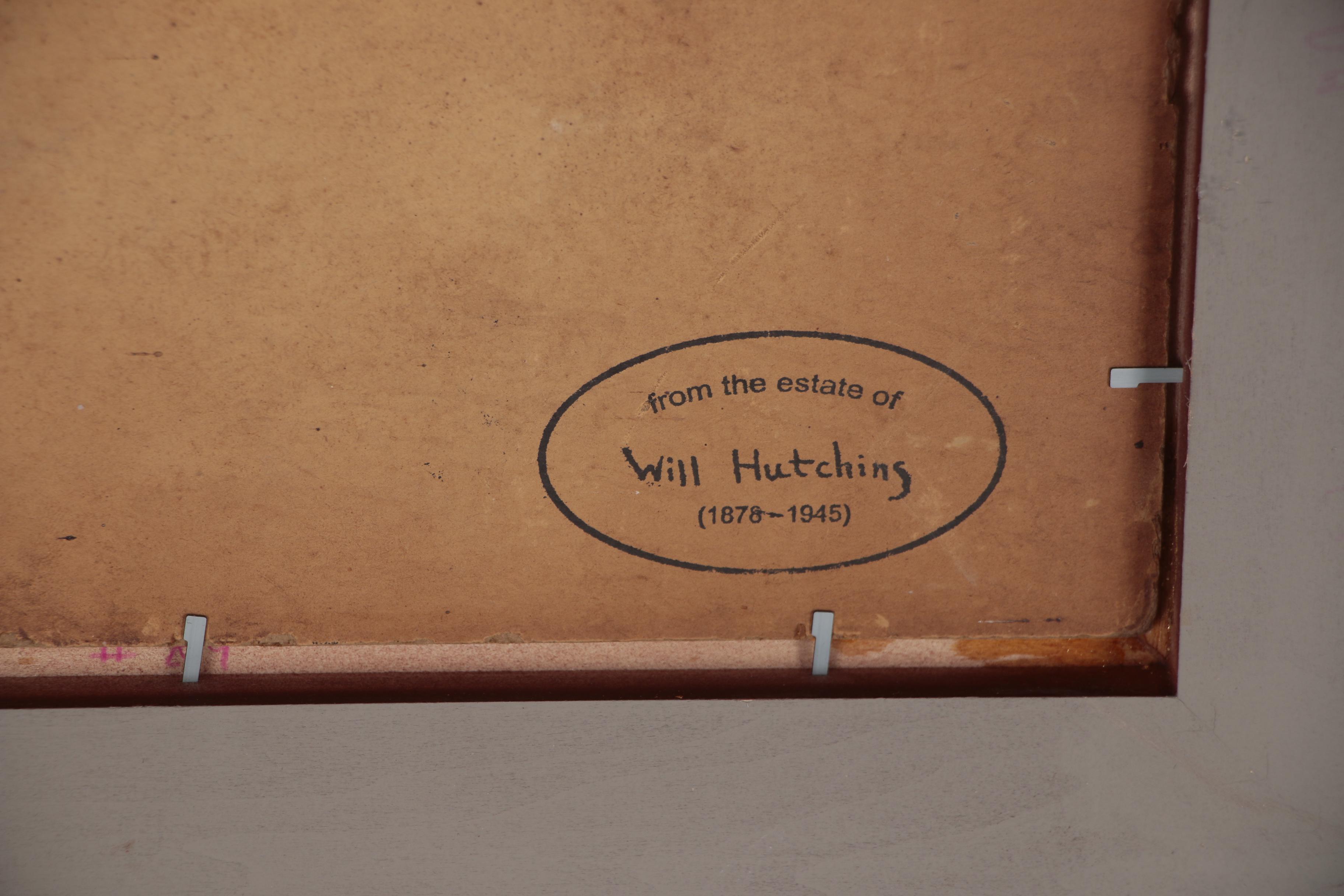 Will Hutchins Oil Painting of Lakeside View