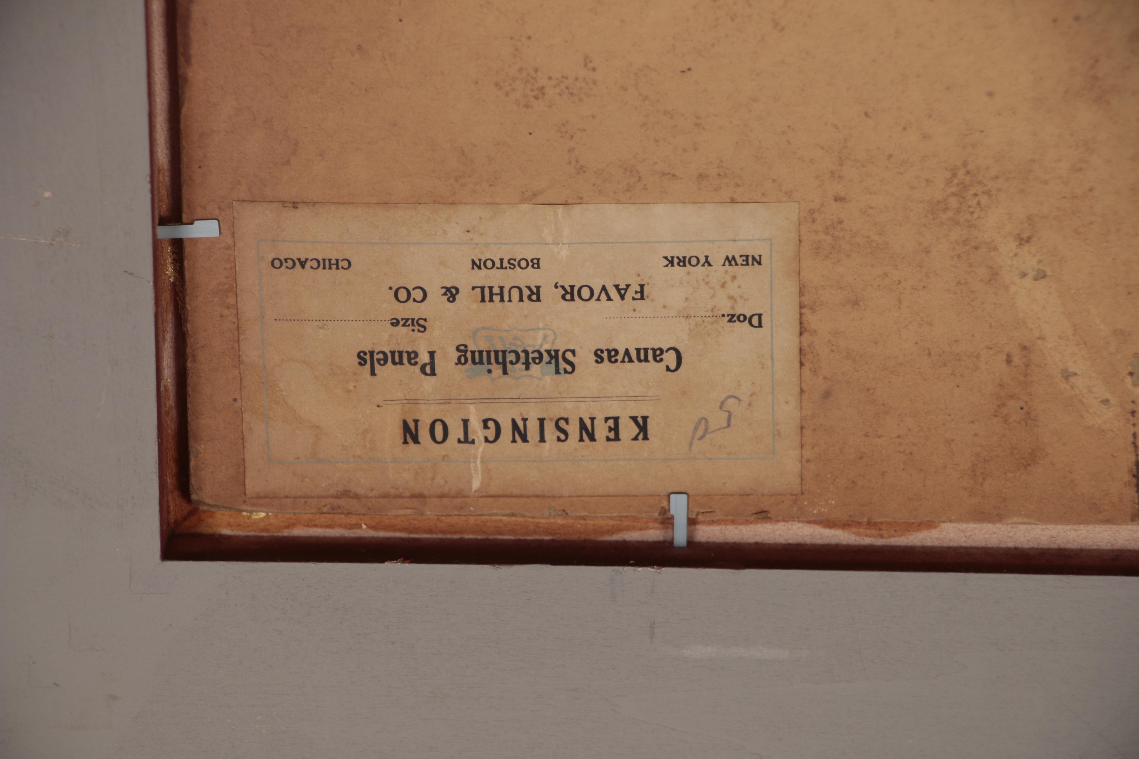 Will Hutchins Oil Painting of Lakeside View