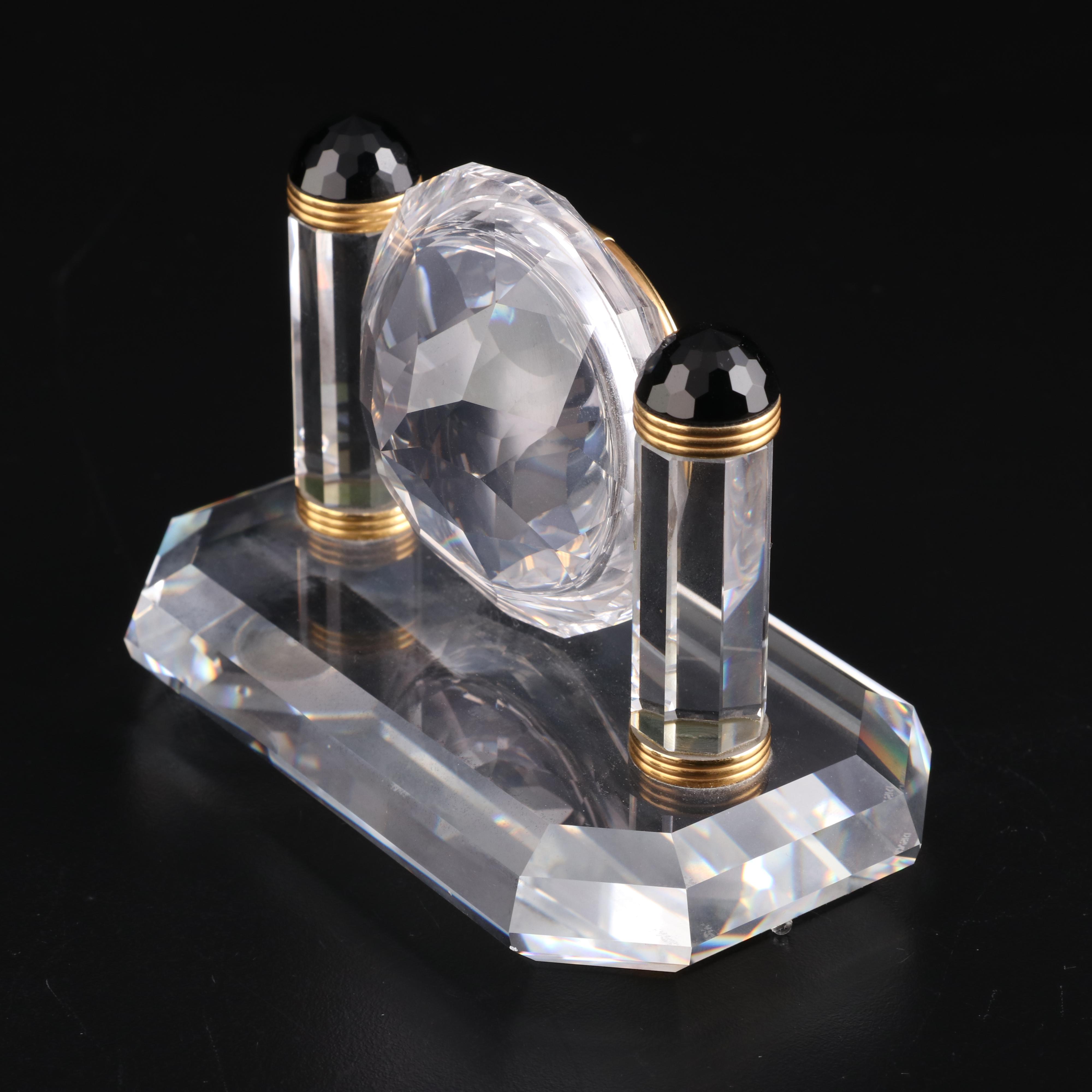 Swarovski "Belle Epoque" Crystal Desk Clock