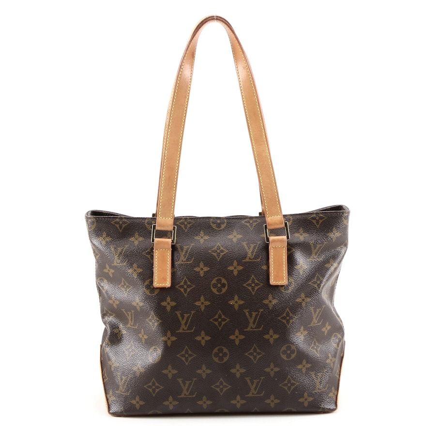 Louis Vuitton Cabas Piano Tote in Monogram Canvas and Vachetta Leather