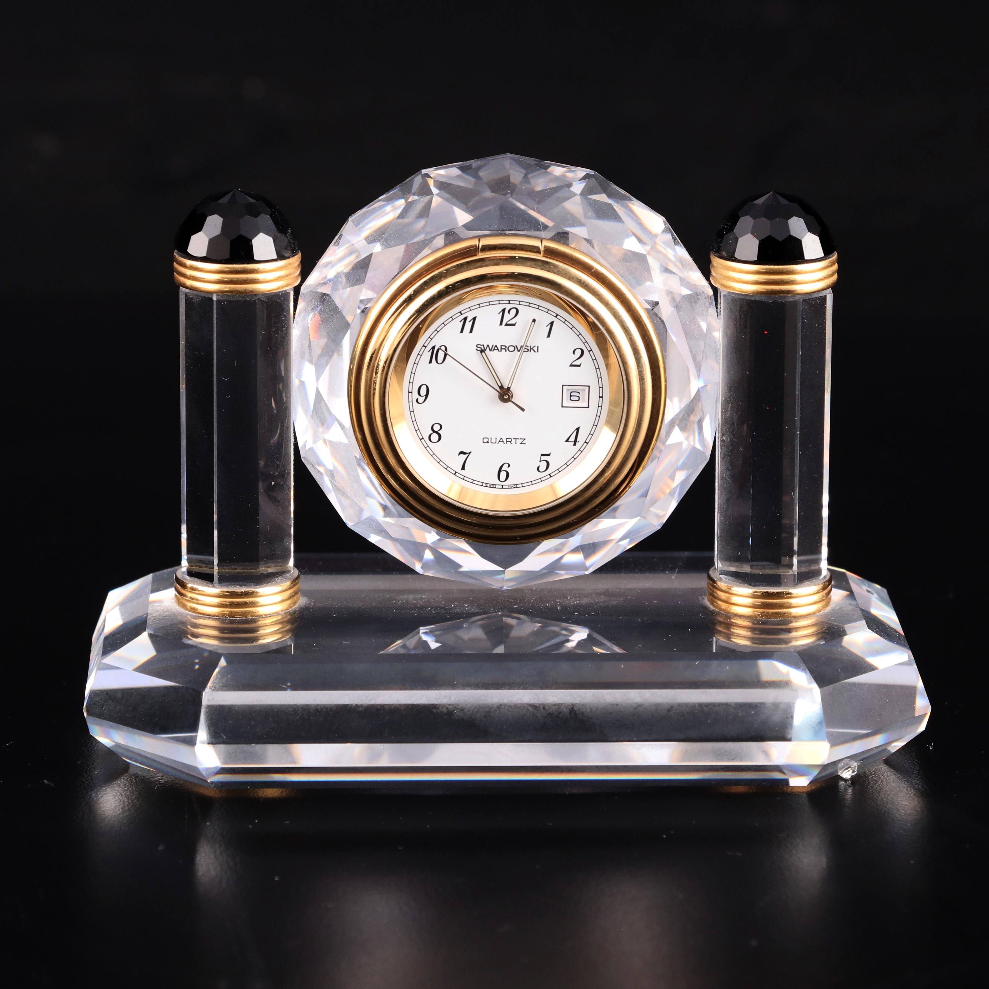 Swarovski "Belle Epoque" Crystal Desk Clock
