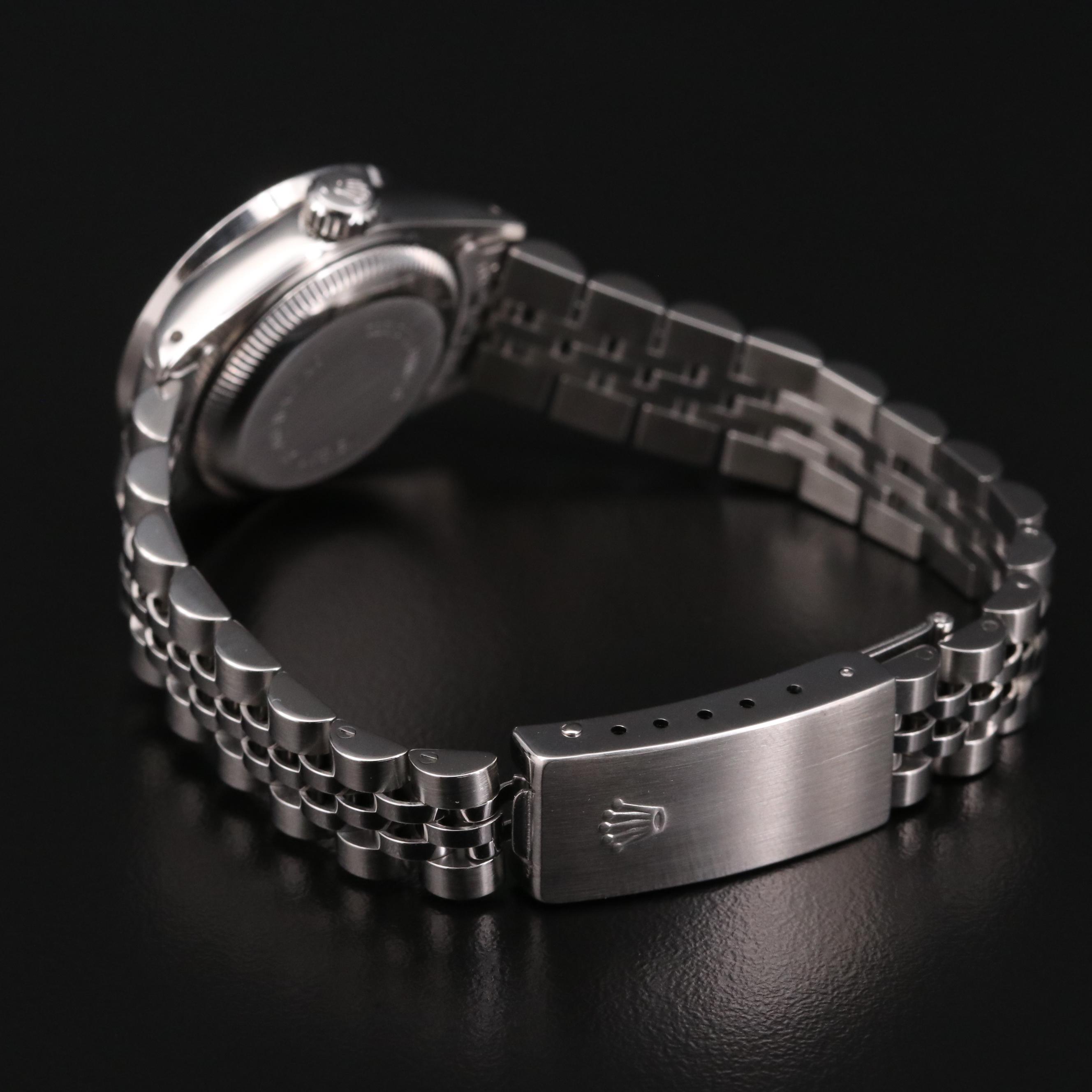 1984 Rolex Datejust 14K Gold and Stainless Steel Diamond Automatic Watch