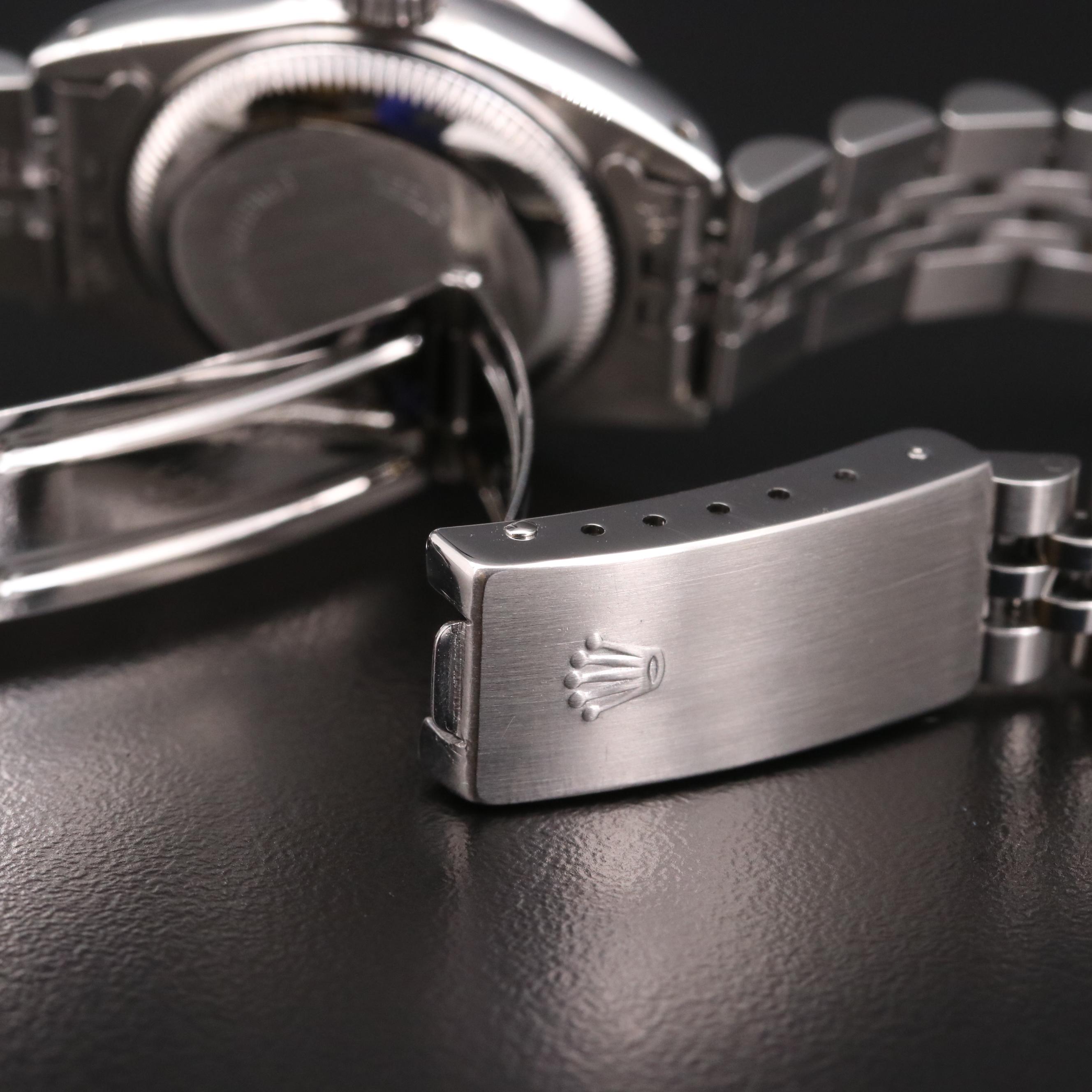 1984 Rolex Datejust 14K Gold and Stainless Steel Diamond Automatic Watch