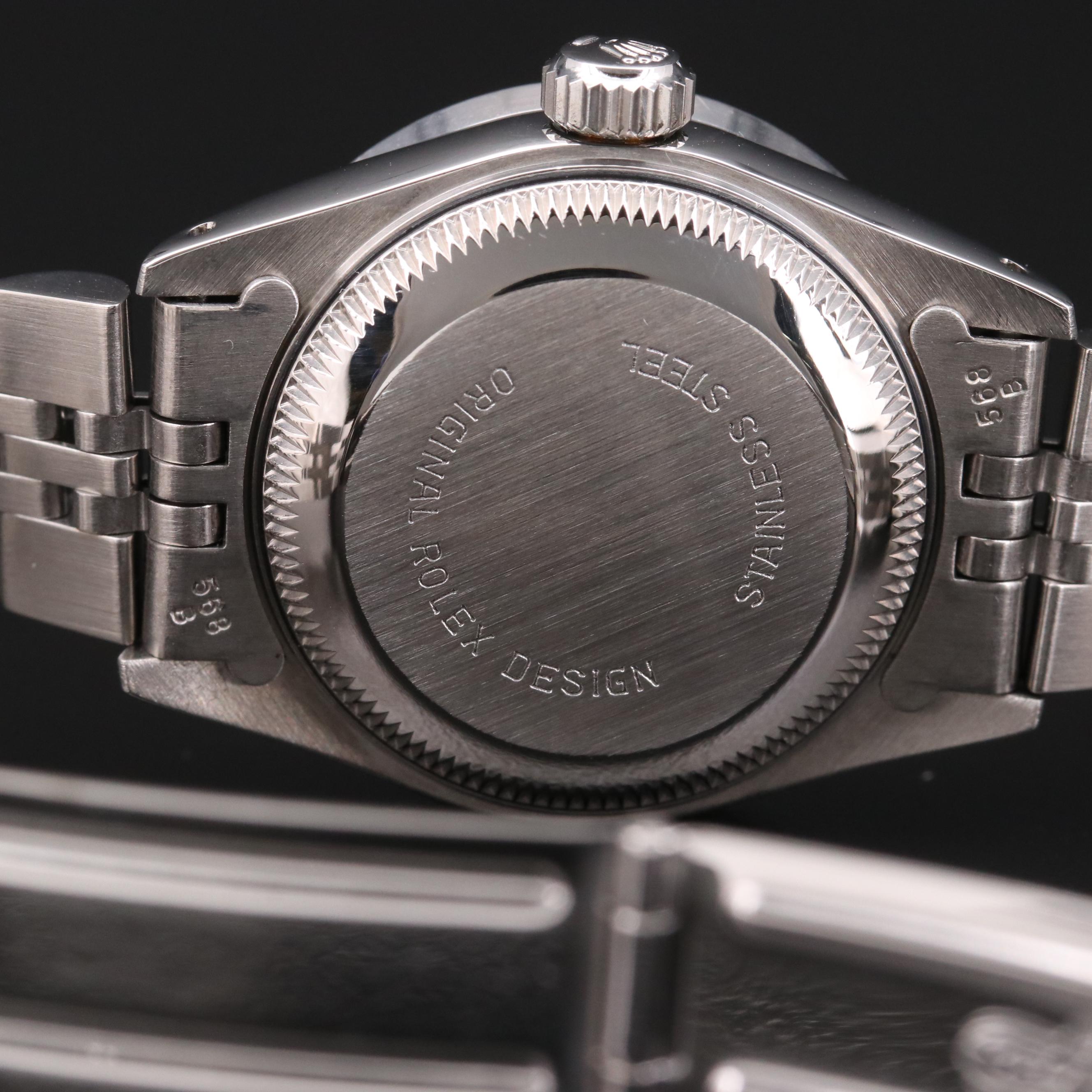 1984 Rolex Datejust 14K Gold and Stainless Steel Diamond Automatic Watch