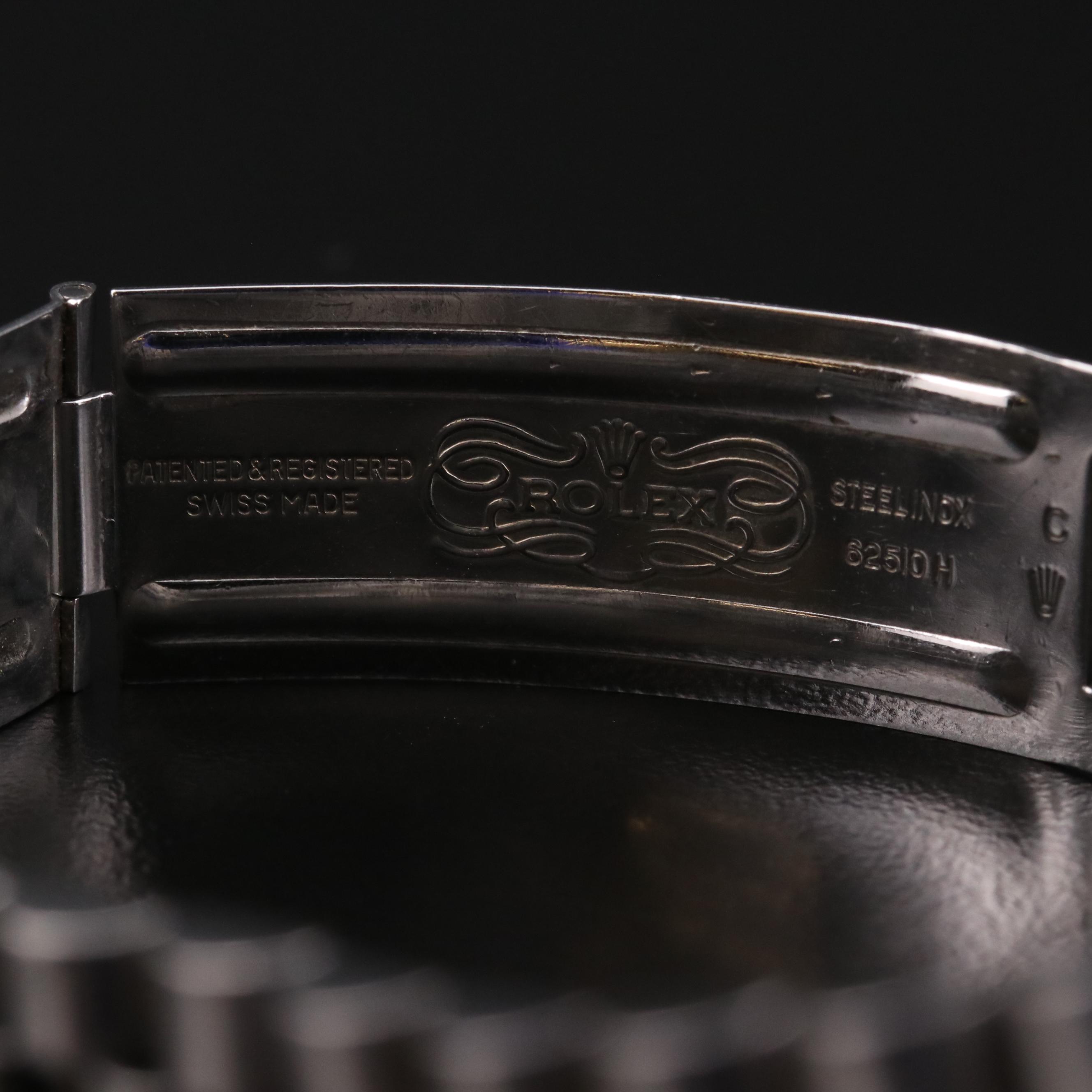 1979 Rolex Datejust 14K Gold, Stainless Steel and Diamond Bezel Watch