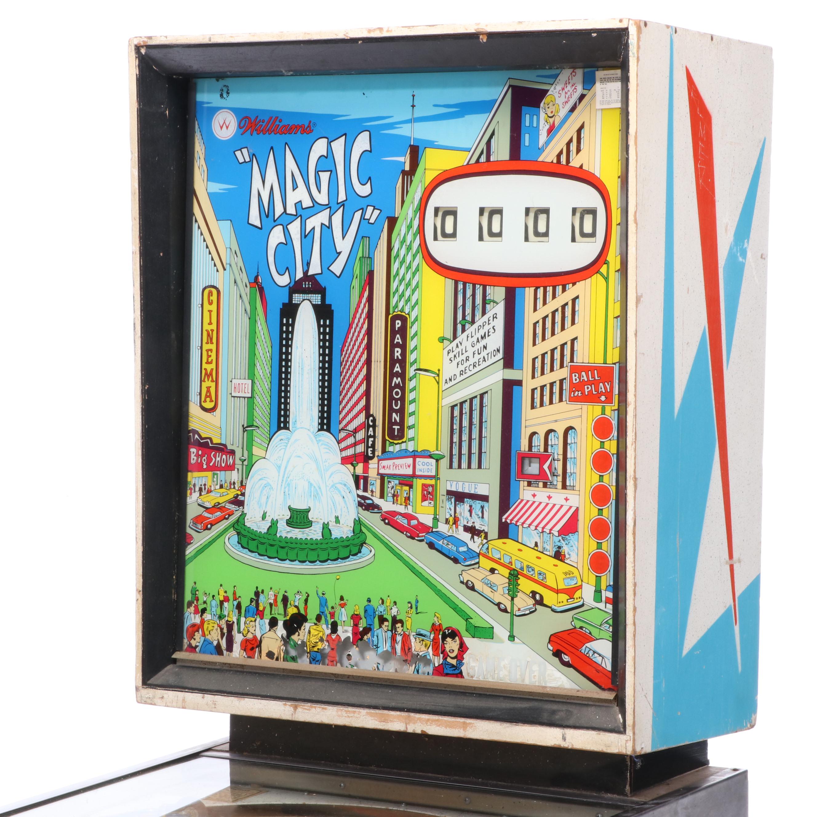 Williams "Magic City" Pinball Machine