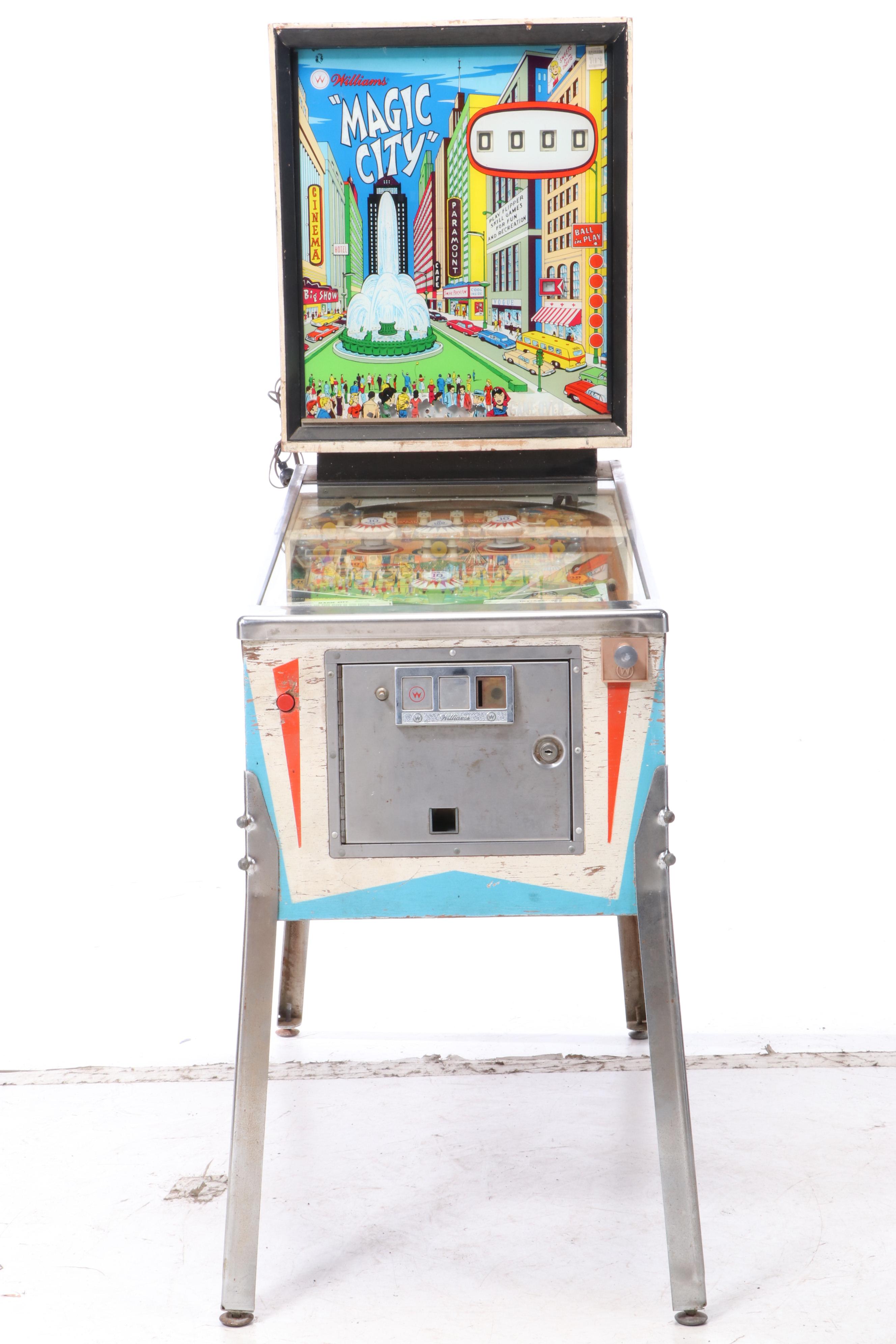Williams "Magic City" Pinball Machine