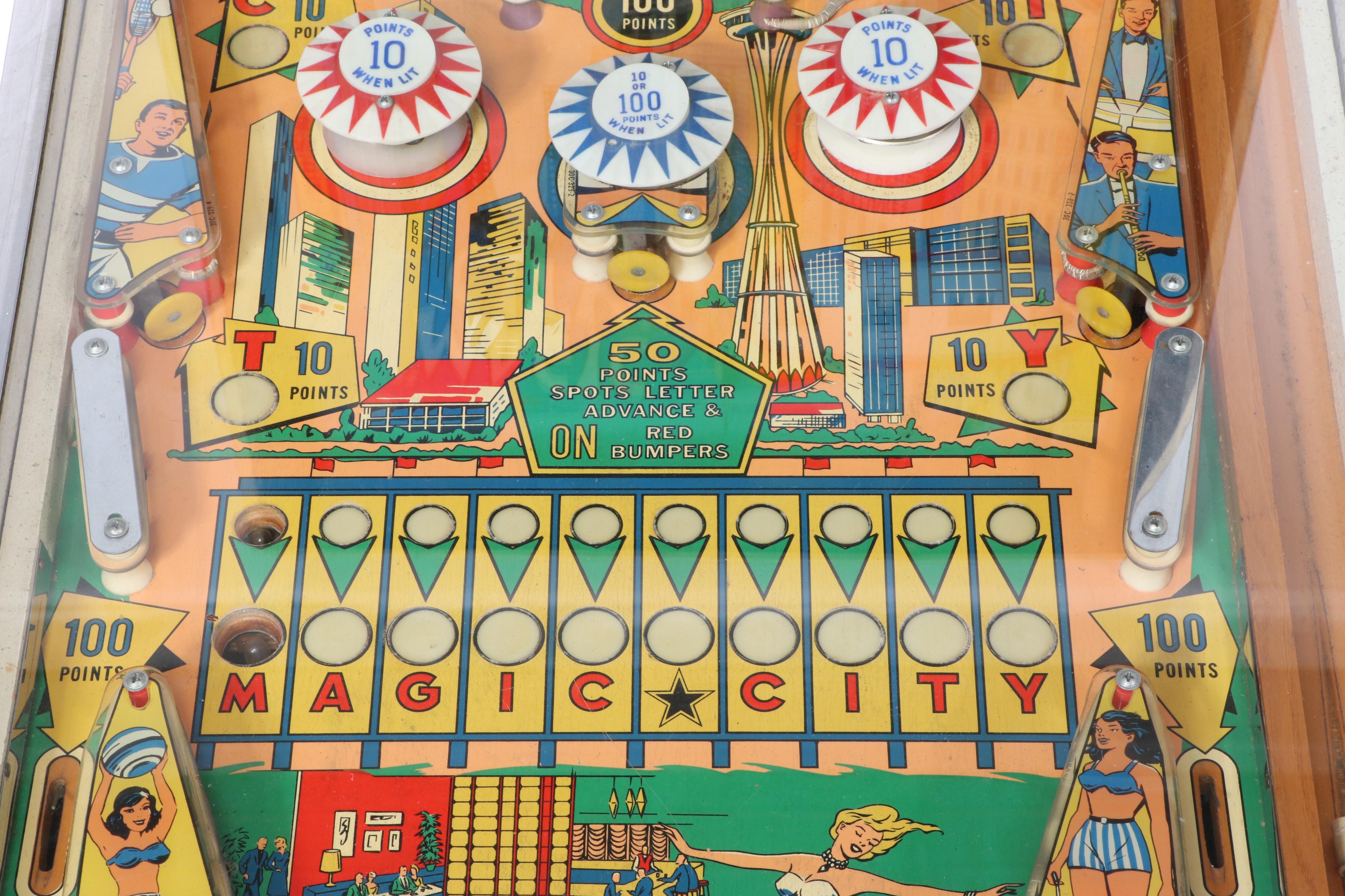 Williams "Magic City" Pinball Machine