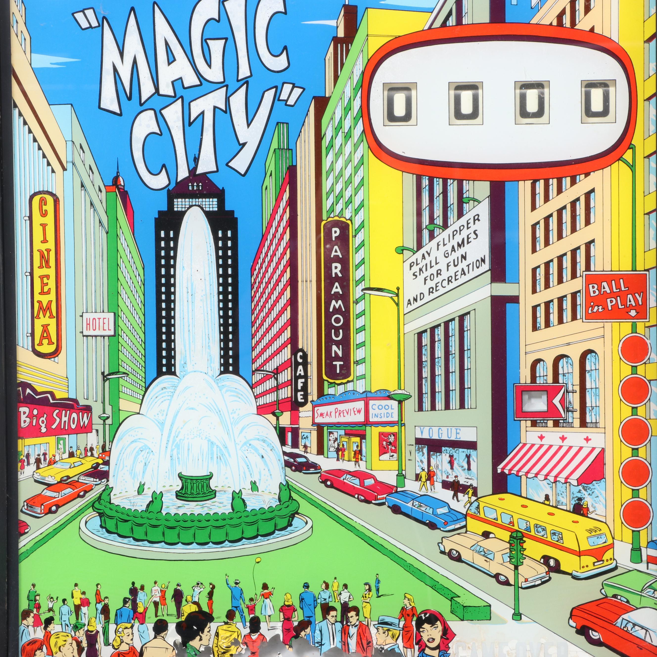 Williams "Magic City" Pinball Machine