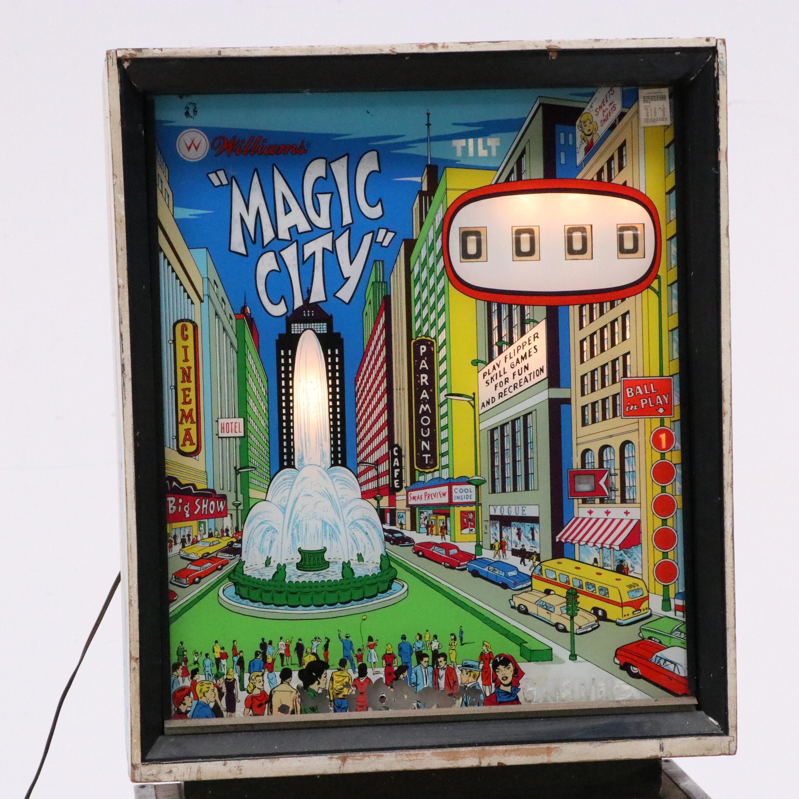 Williams "Magic City" Pinball Machine
