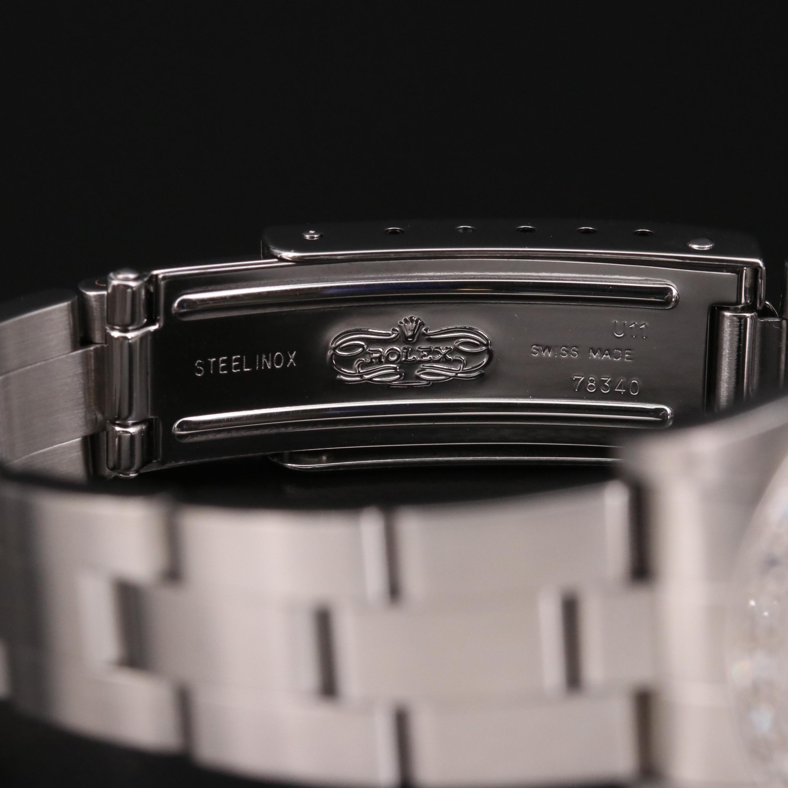 Rolex Datejust 14K Gold and Stainless Steel Diamond Watch