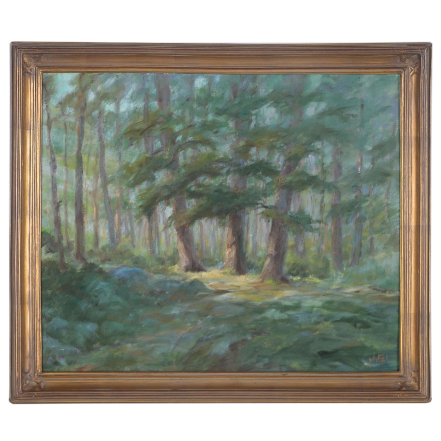 Mitzi Goward Landscape Oil Painting