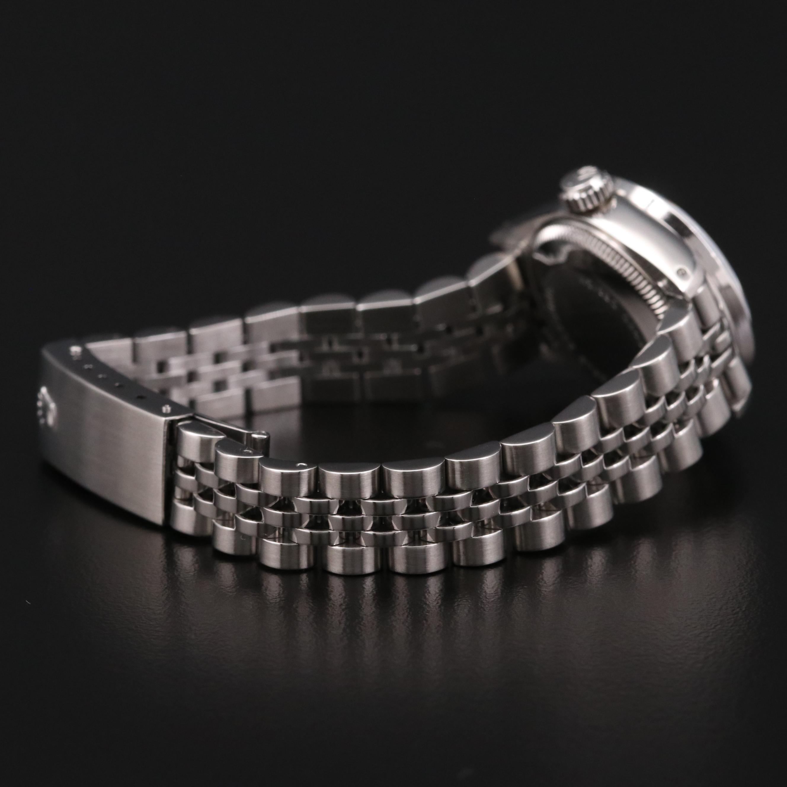 1978 Rolex Datejust Diamond Bezel and Dial 14K Gold and Stainless Steel Watch