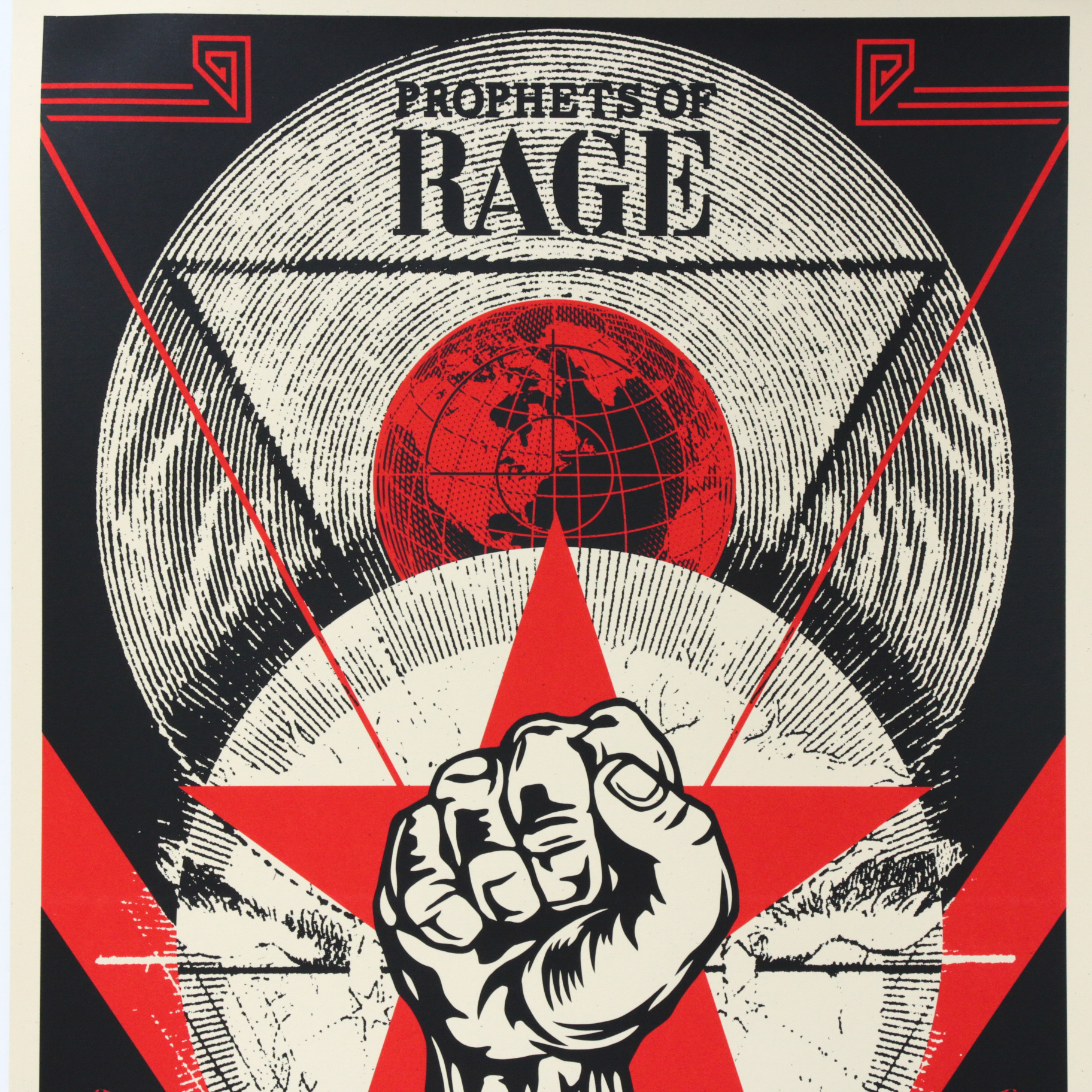 Shepard Fairey Serigraph "Prophets of Rage"