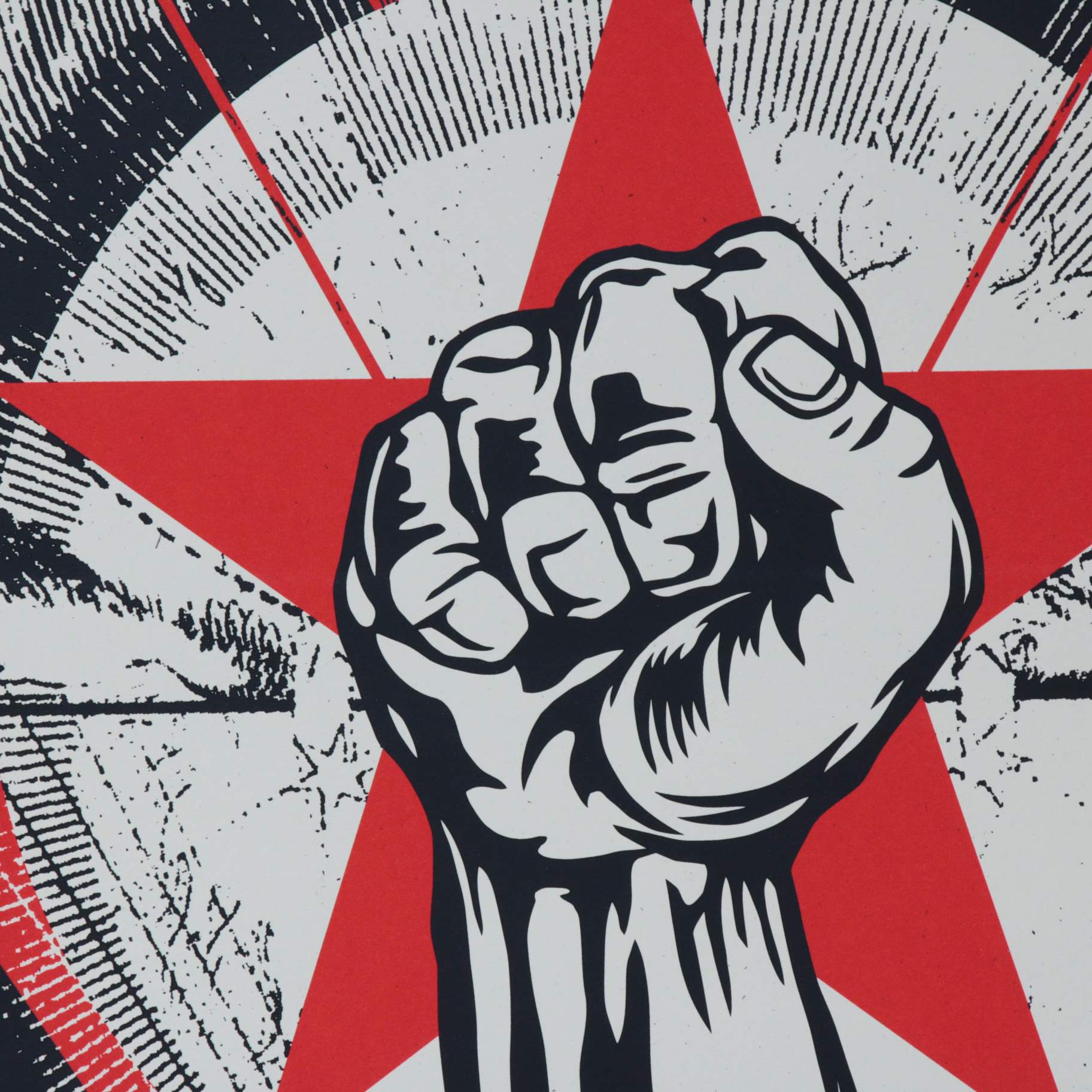 Shepard Fairey Serigraph "Prophets of Rage"