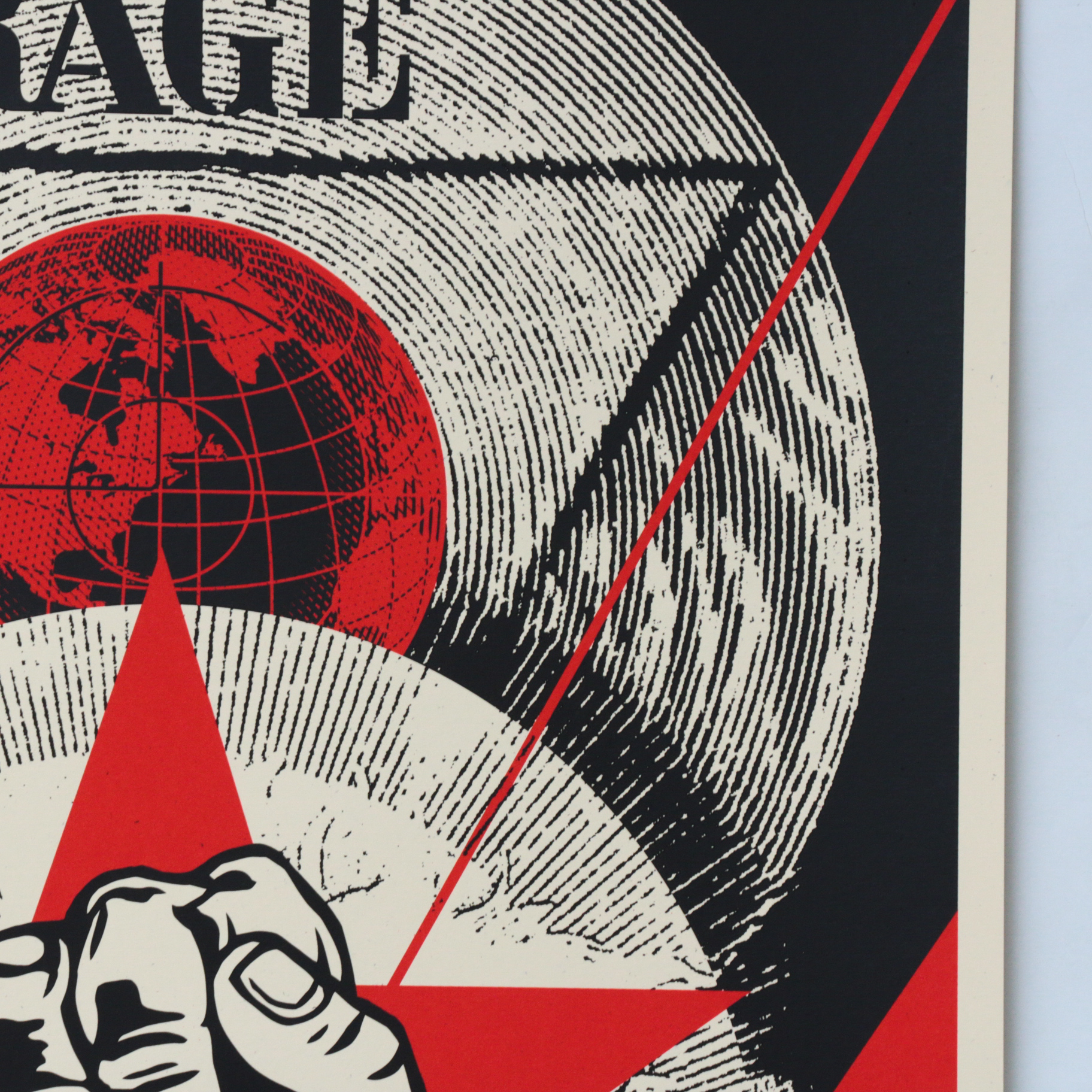 Shepard Fairey Serigraph "Prophets of Rage"
