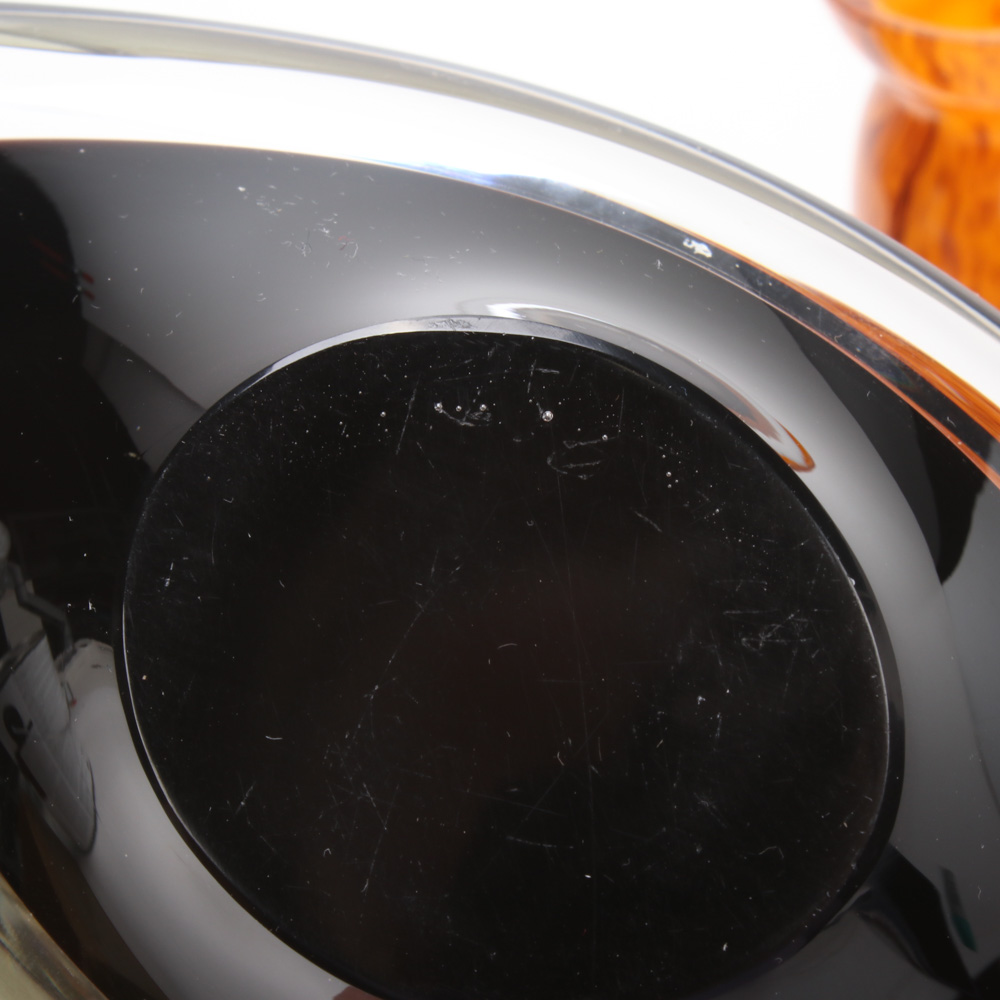 Modernist Style Art Glass Vases and Bowl