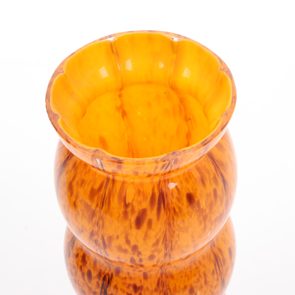Modernist Style Art Glass Vases and Bowl