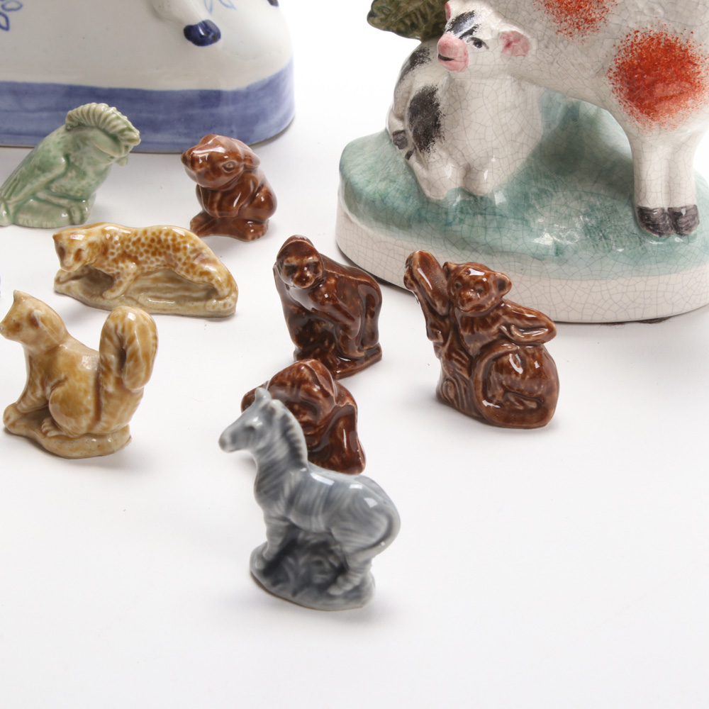 Staffordshire, Wade and Other European Porcelain Figurines