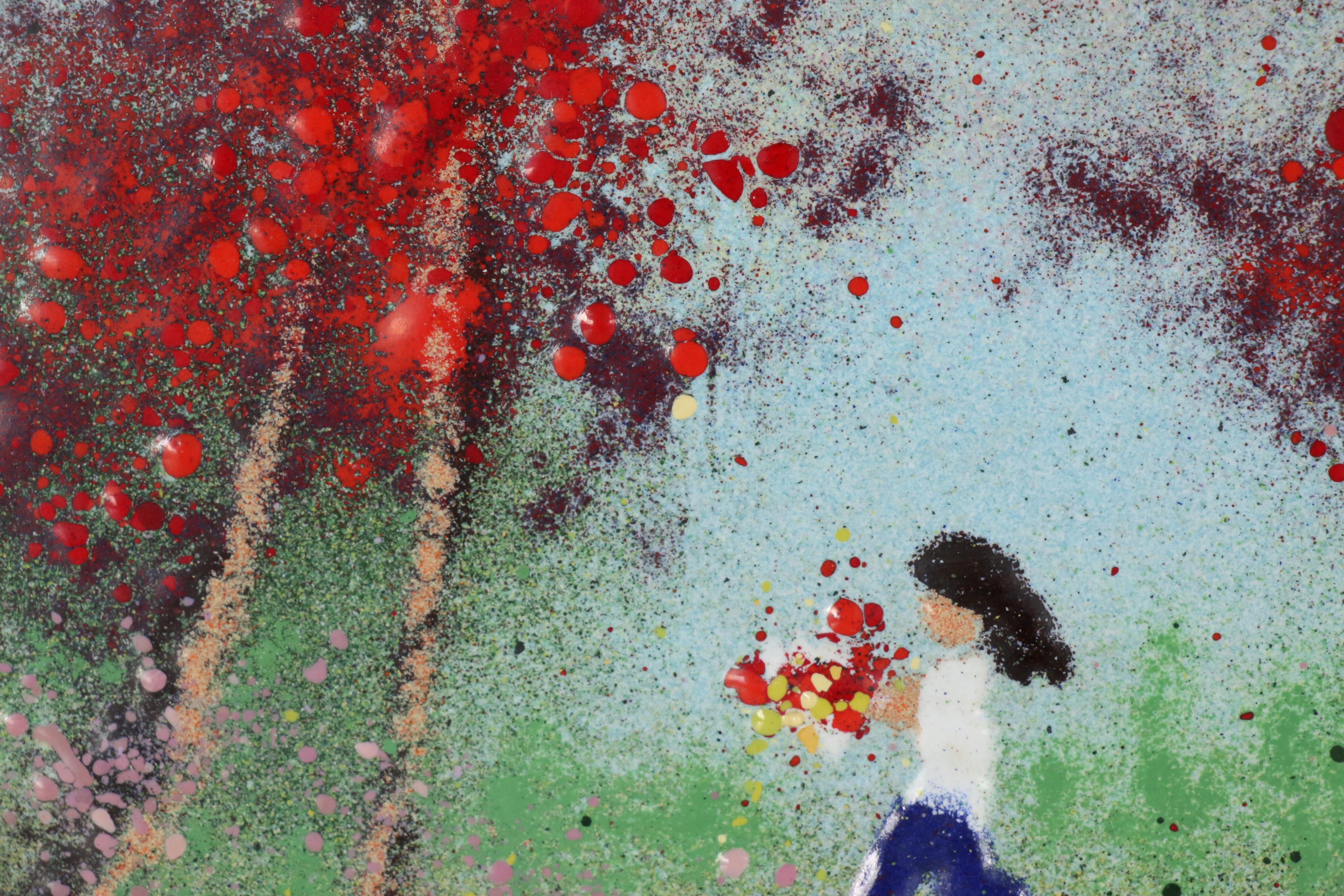 Louis Cardin Enamel Paintings and More