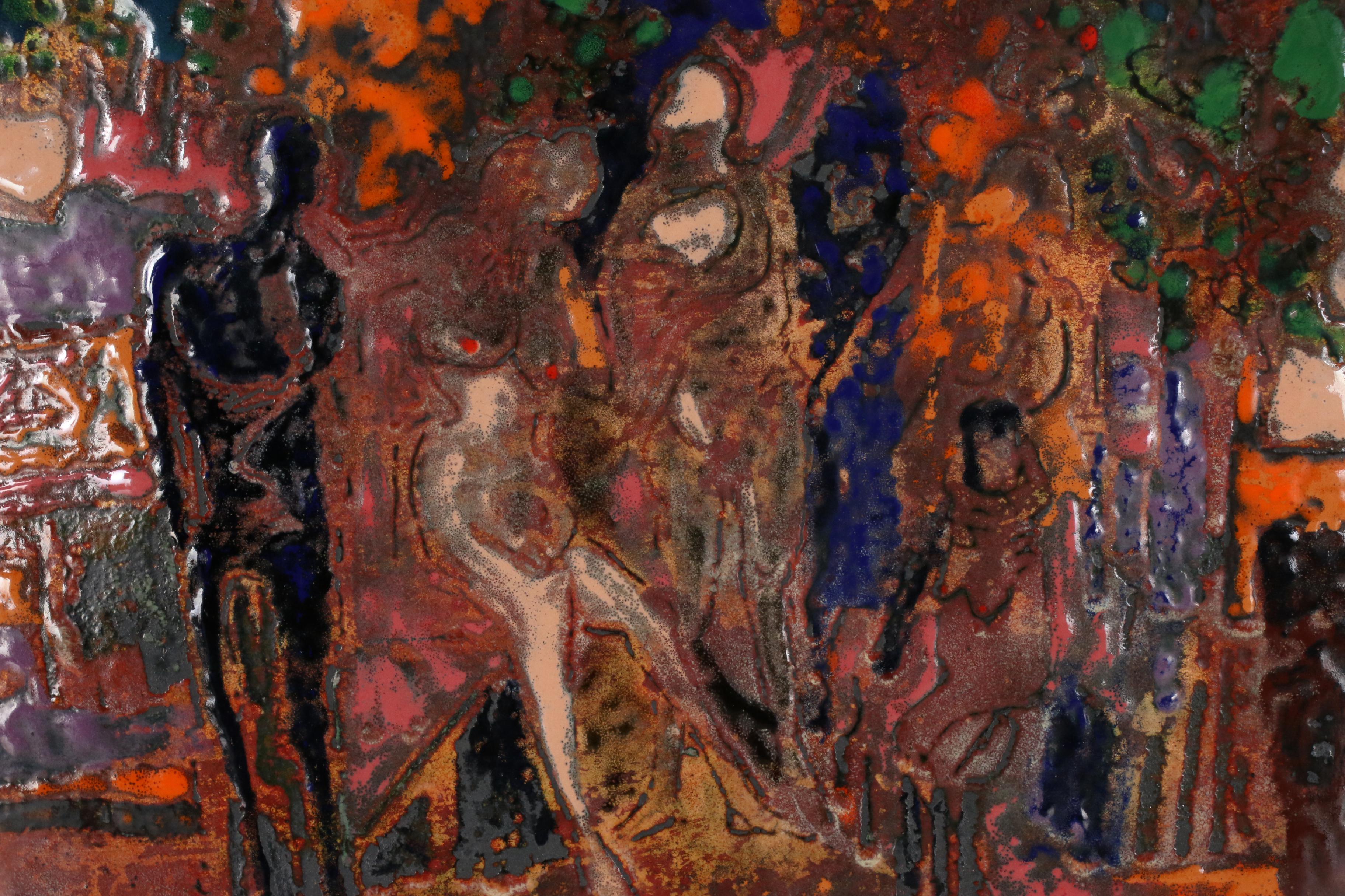 Louis Cardin Enamel Paintings and More