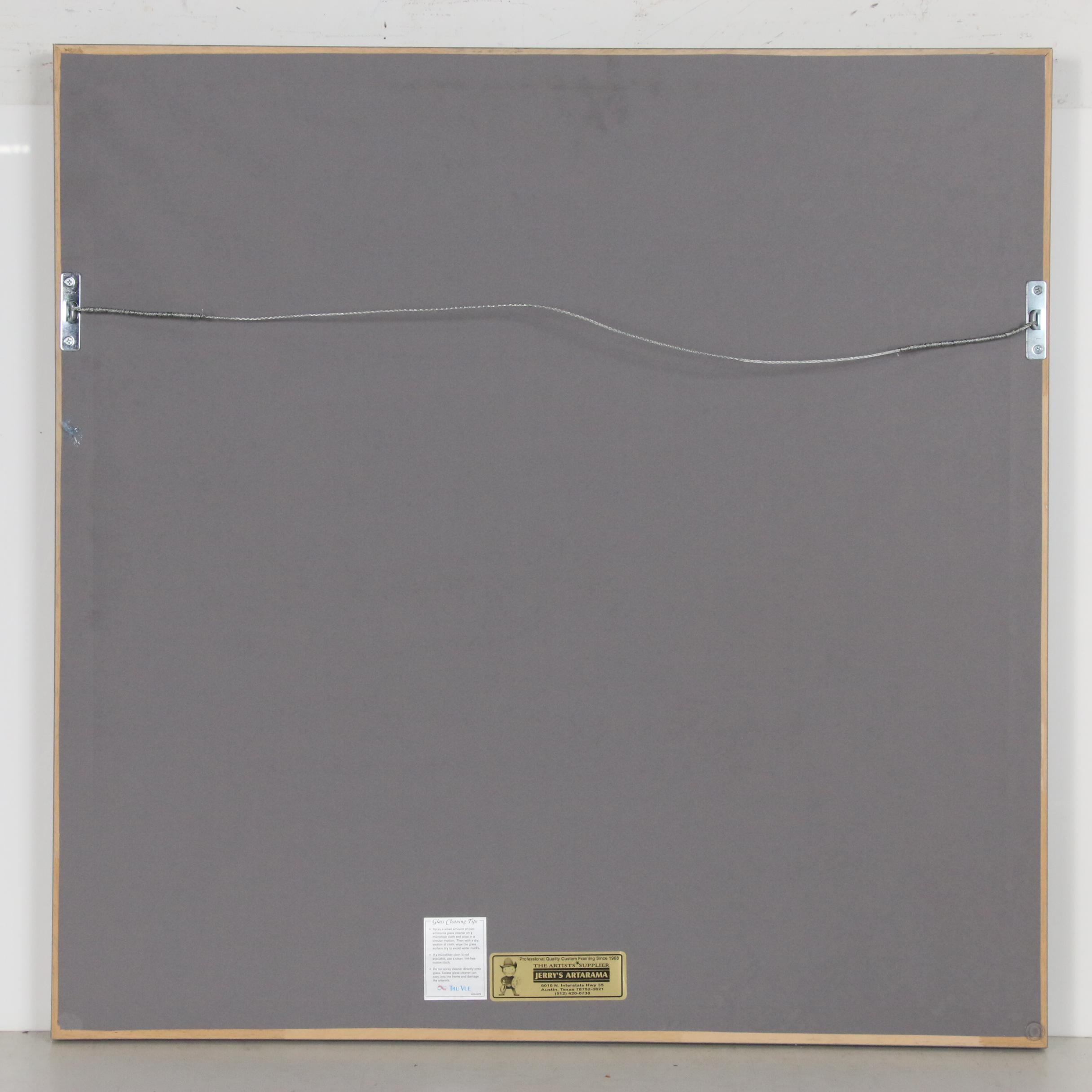 Richard Anuszkiewicz Op Art Serigraph, 1997