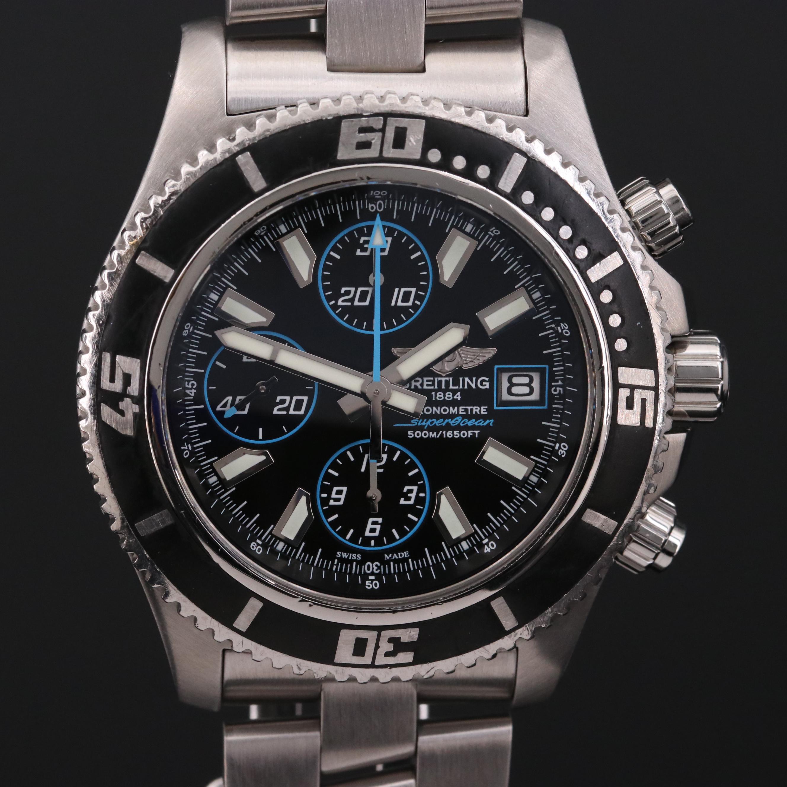 Breitling Superocean Chronograph Stainless Steel Automatic Watch