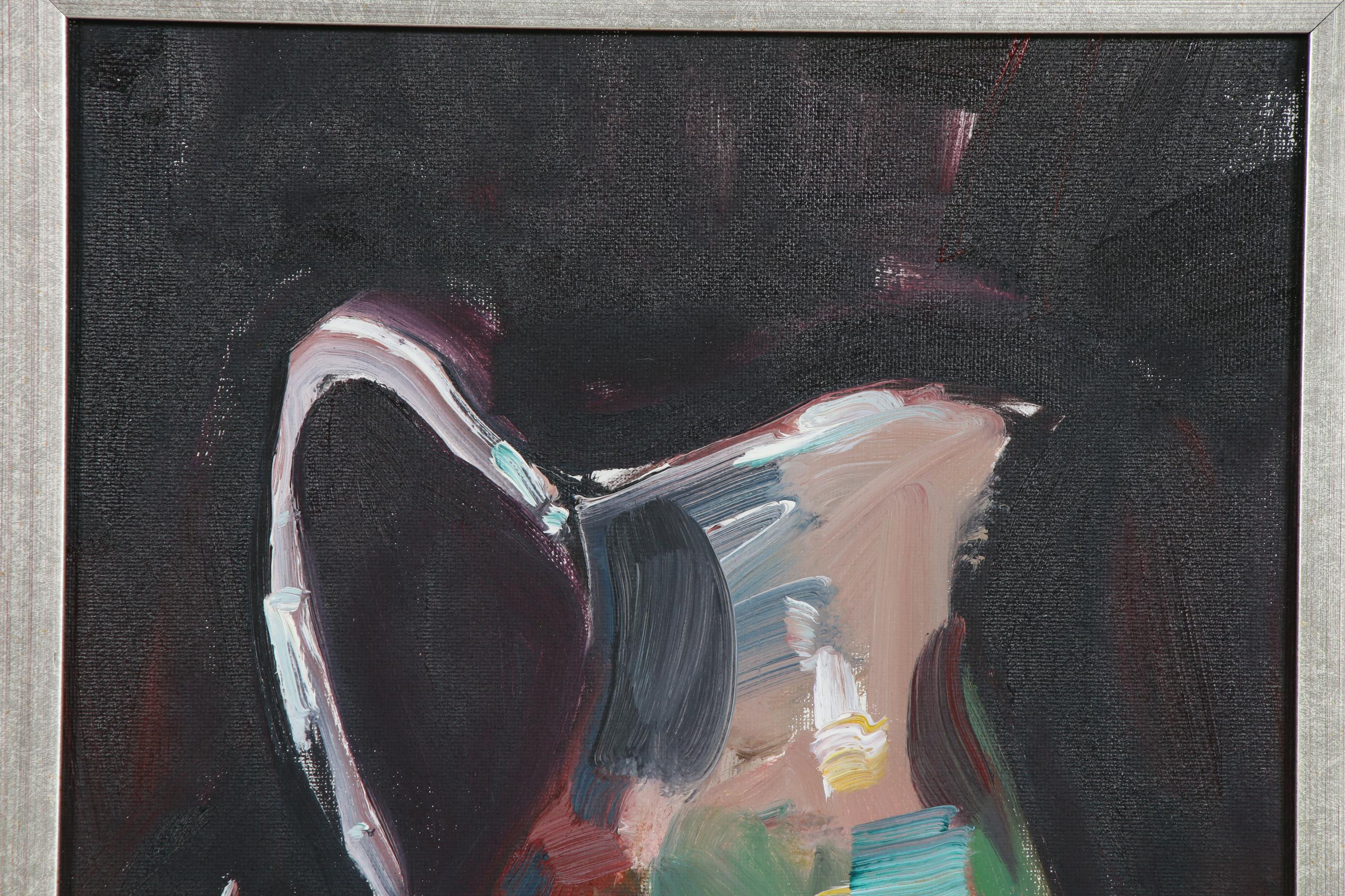 Jose Trujillo Oil Painting "The Pitcher"