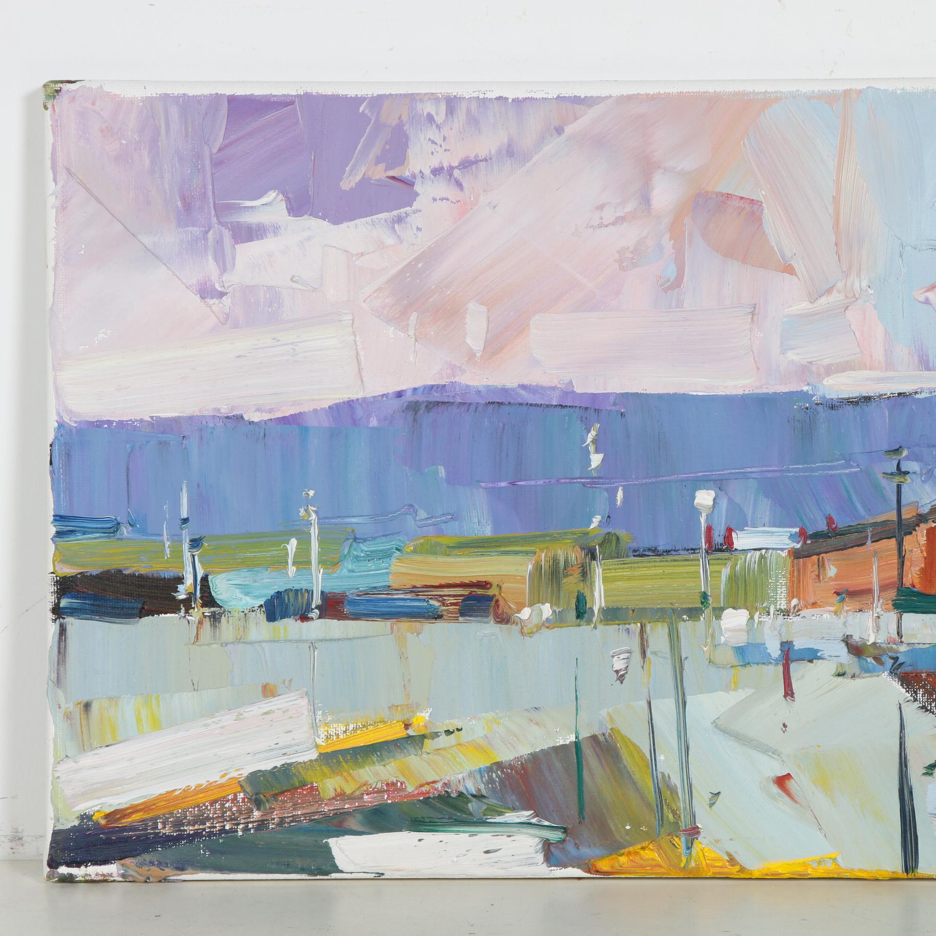 Jose Trujillo Oil Painting "The Ranch"