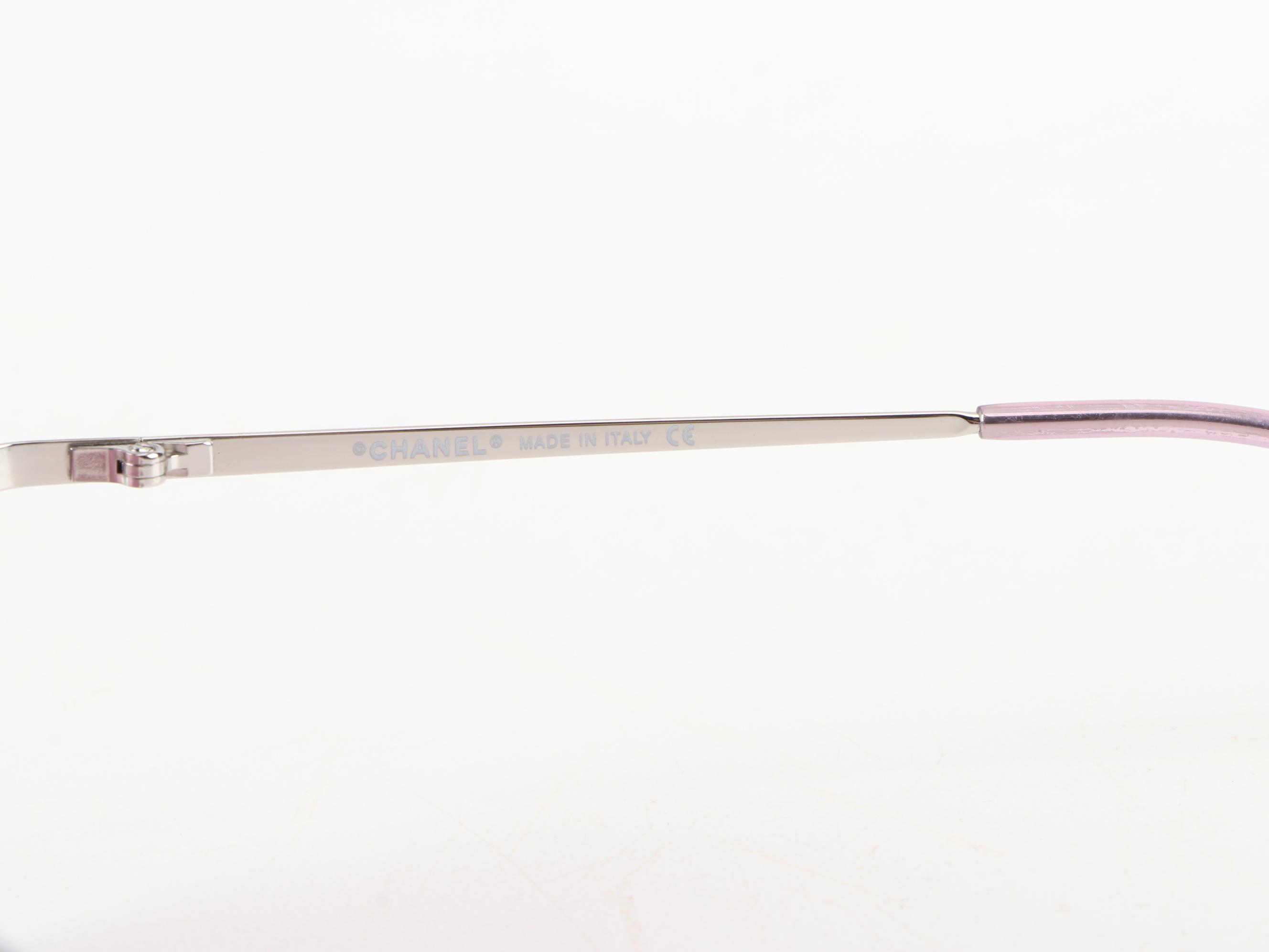 Chanel 4014 Tinted Shield Sunglasses with Case