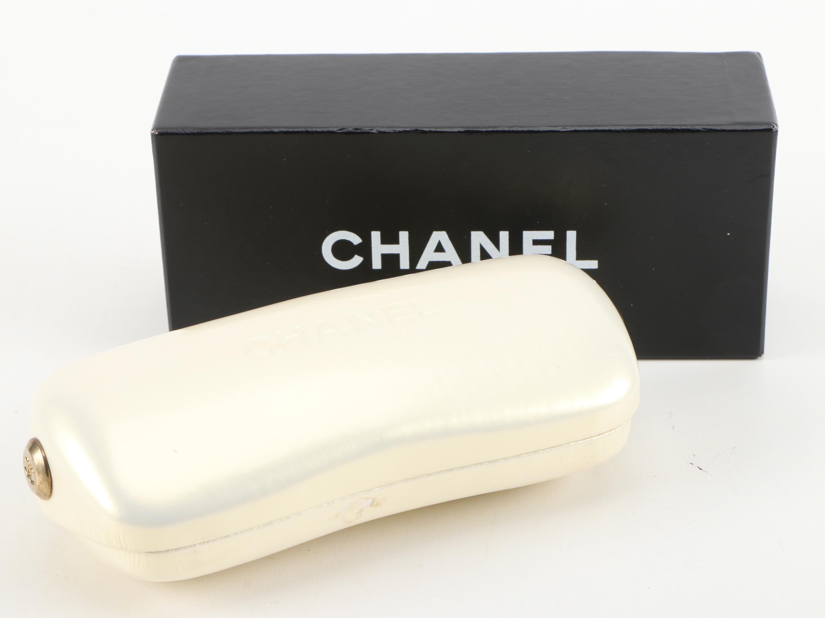 Chanel 4014 Tinted Shield Sunglasses with Case