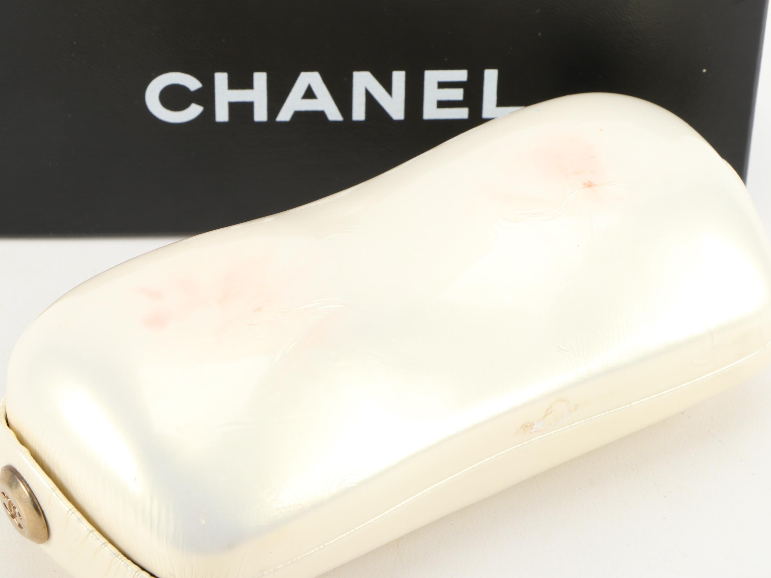 Chanel 4014 Tinted Shield Sunglasses with Case