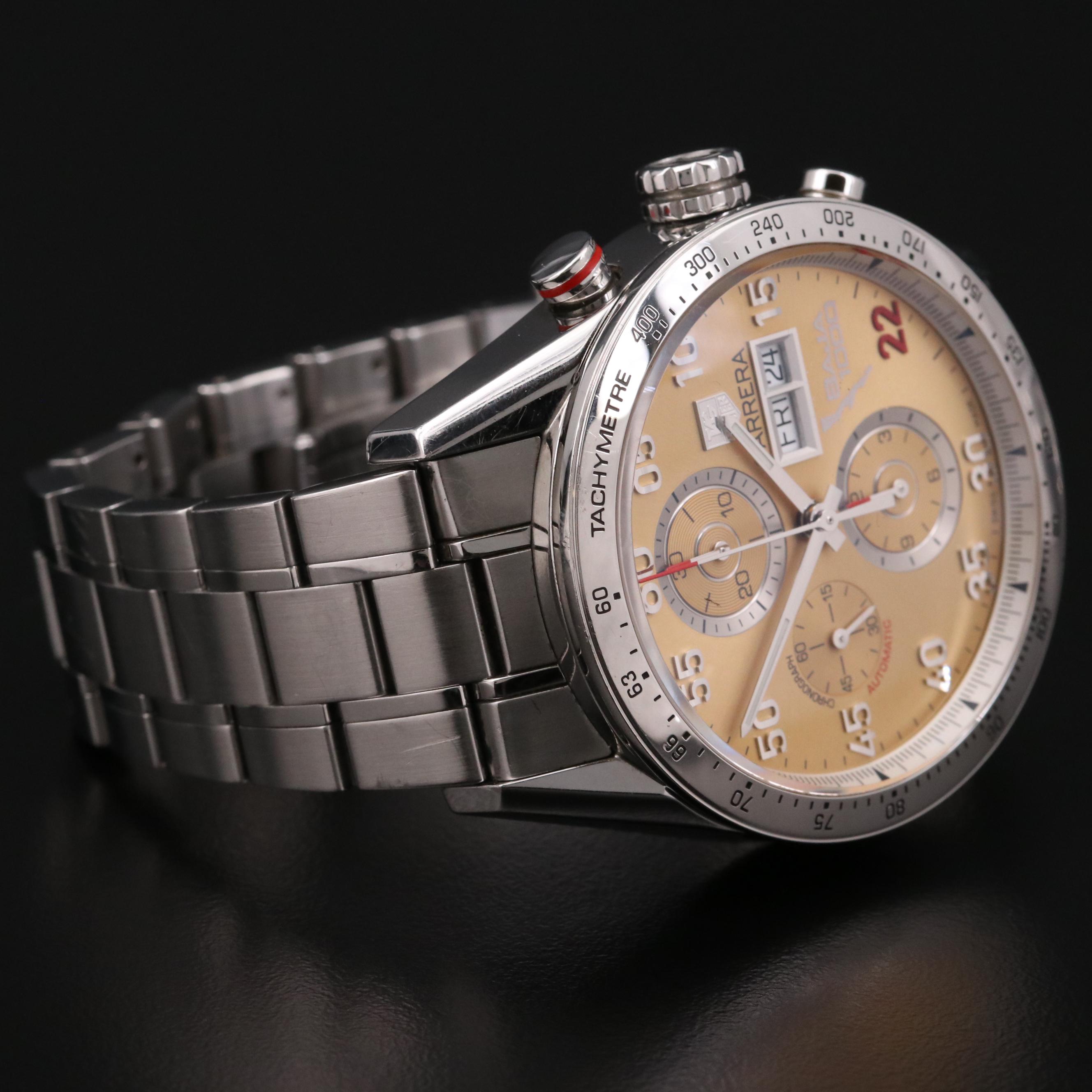 TAG Heuer Carrera Baja 1000 Chronograph Limited Steel Automatic Watch