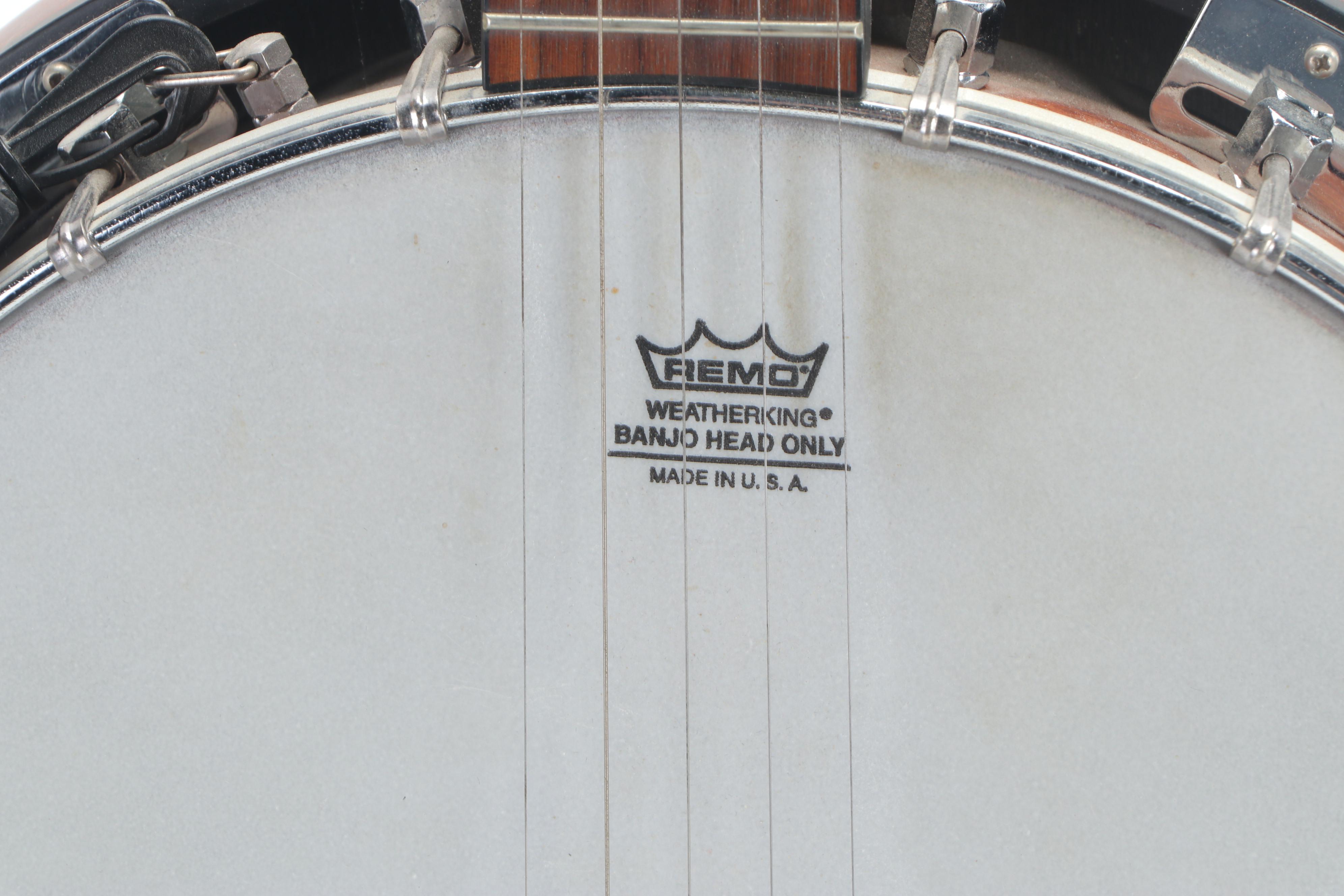 Johnson 5 String Banjo with Case