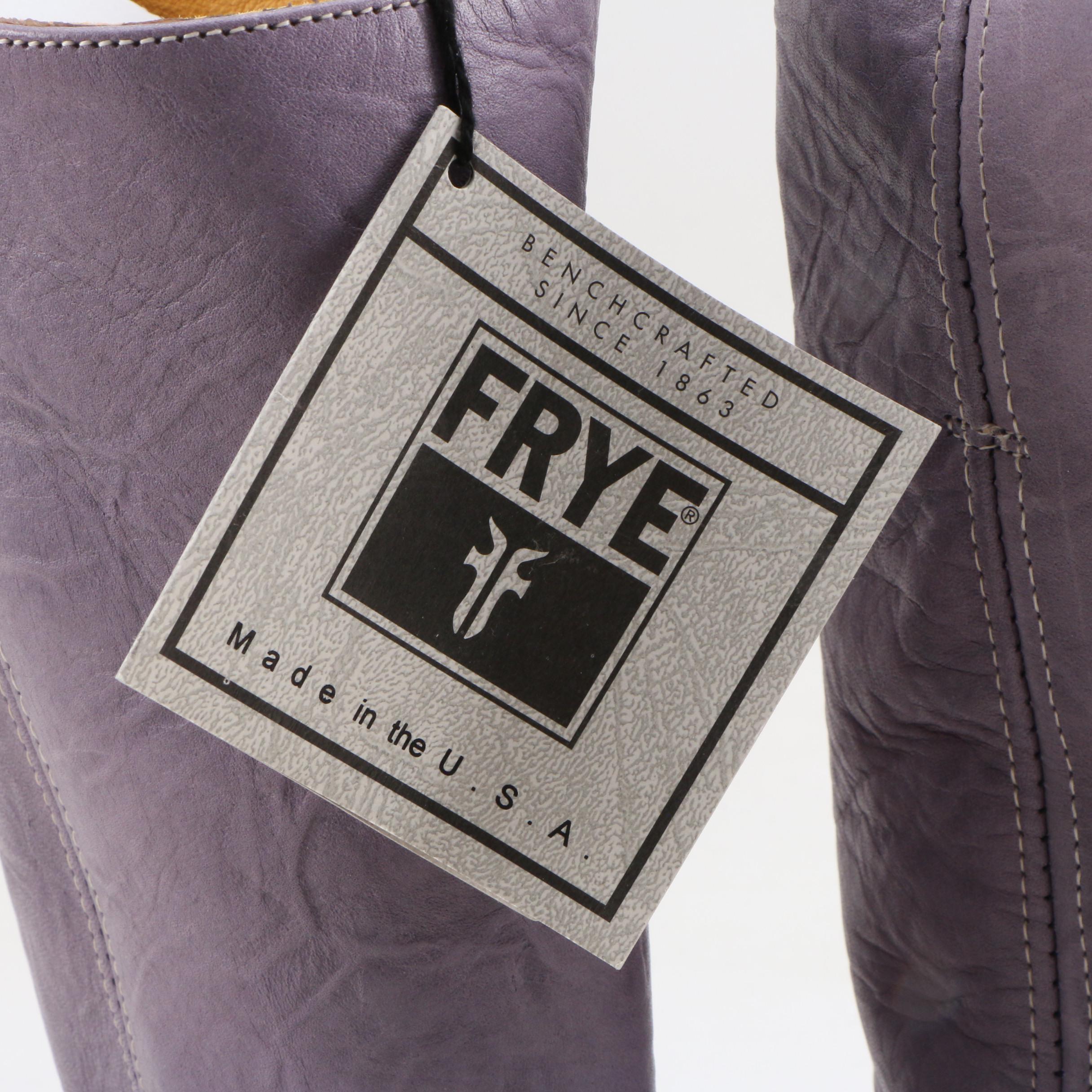 Frye 77050 Campus 14L Boots in Signature Lilac Crunch Leather