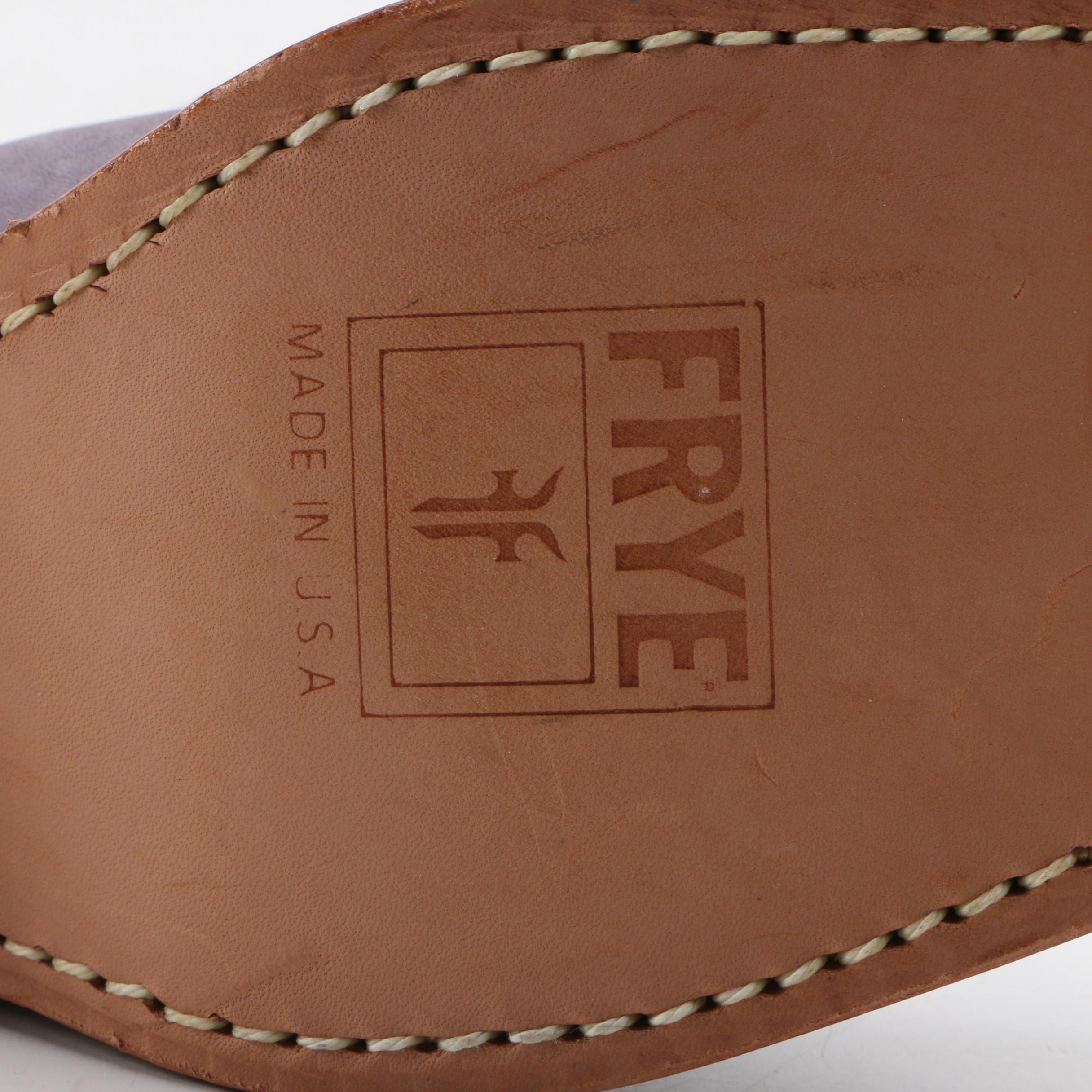 Frye 77050 Campus 14L Boots in Signature Lilac Crunch Leather