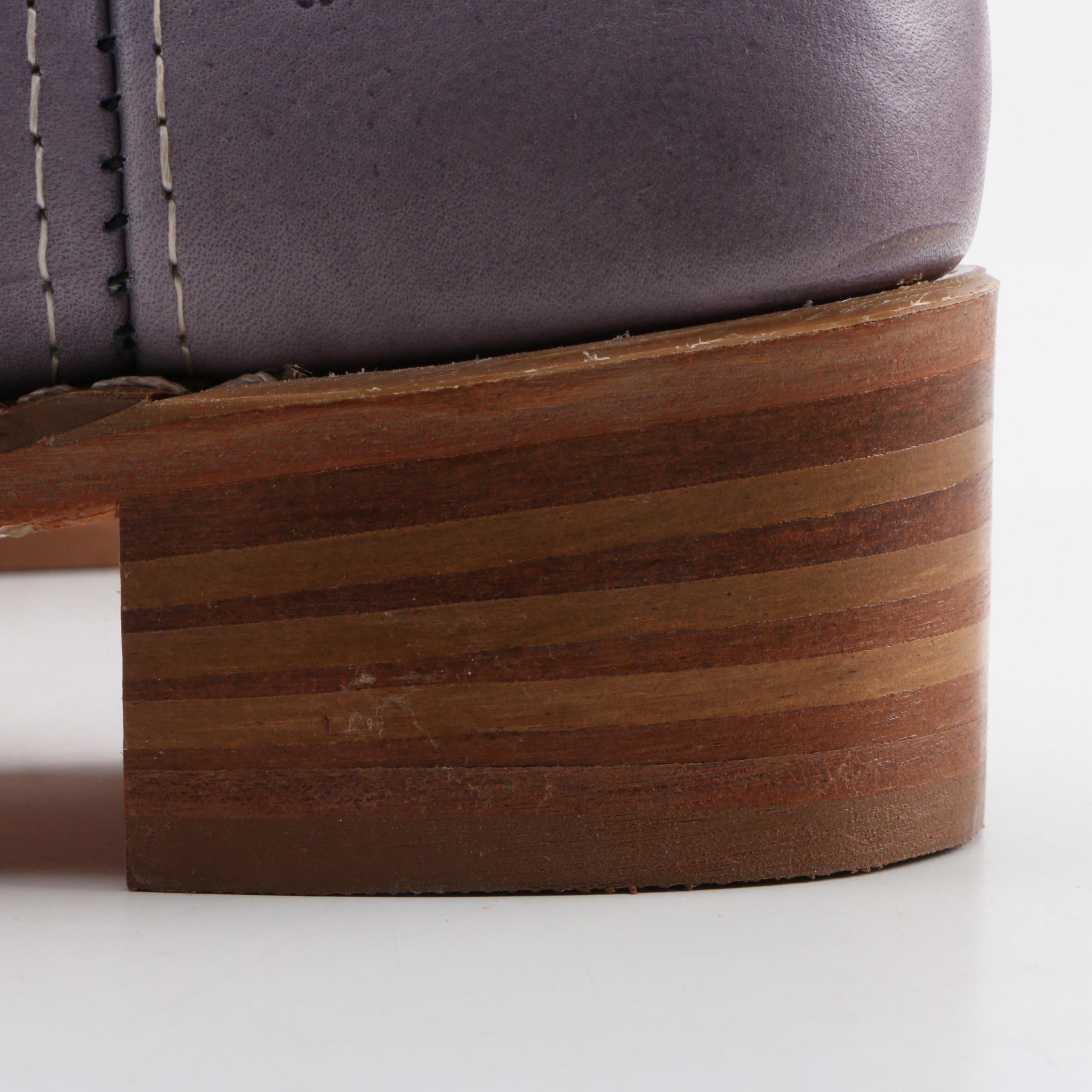 Frye 77050 Campus 14L Boots in Signature Lilac Crunch Leather