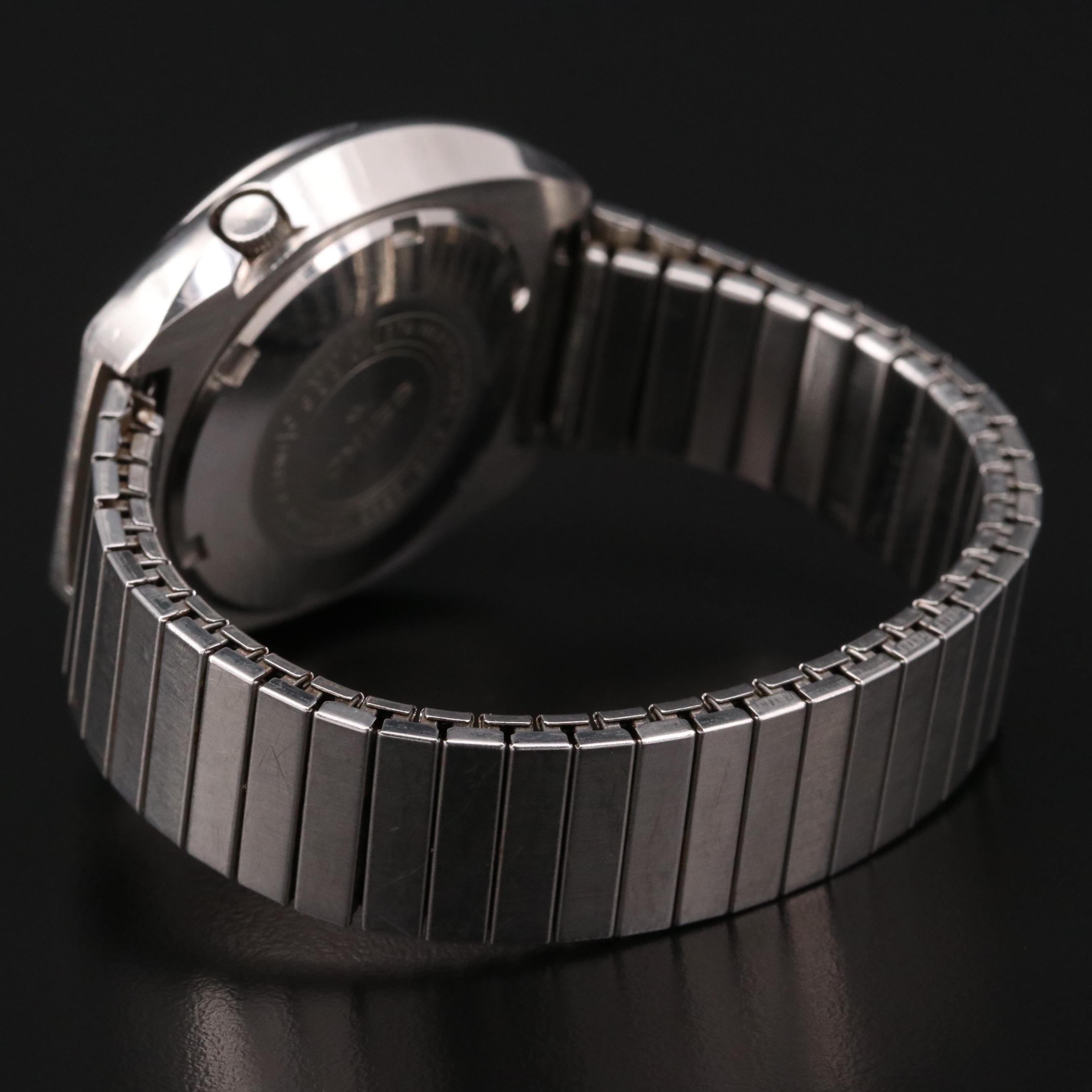 Vintage Seiko 6106-8569 Stainless Steel Automatic Day - Date Watch