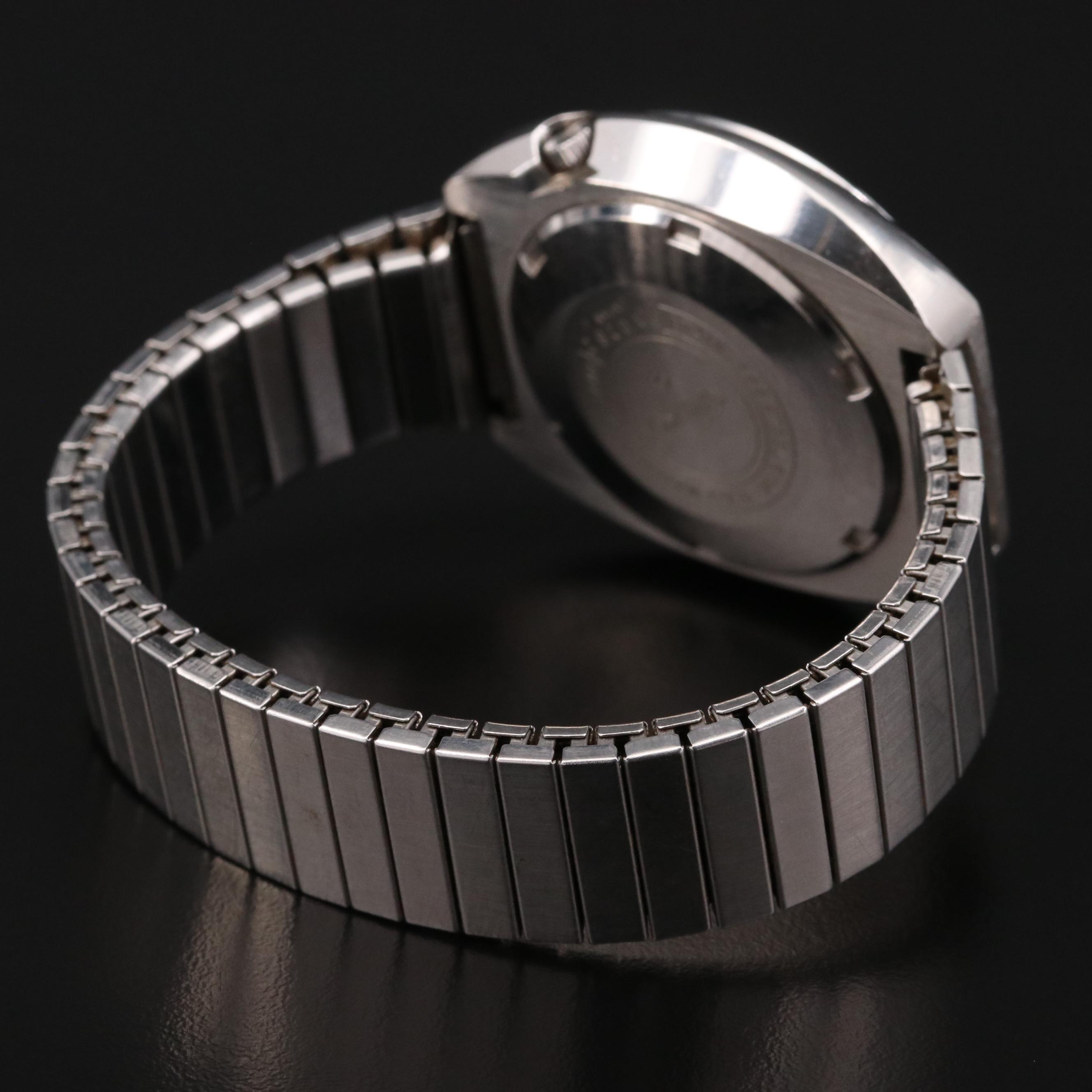 Vintage Seiko 6106-8569 Stainless Steel Automatic Day - Date Watch