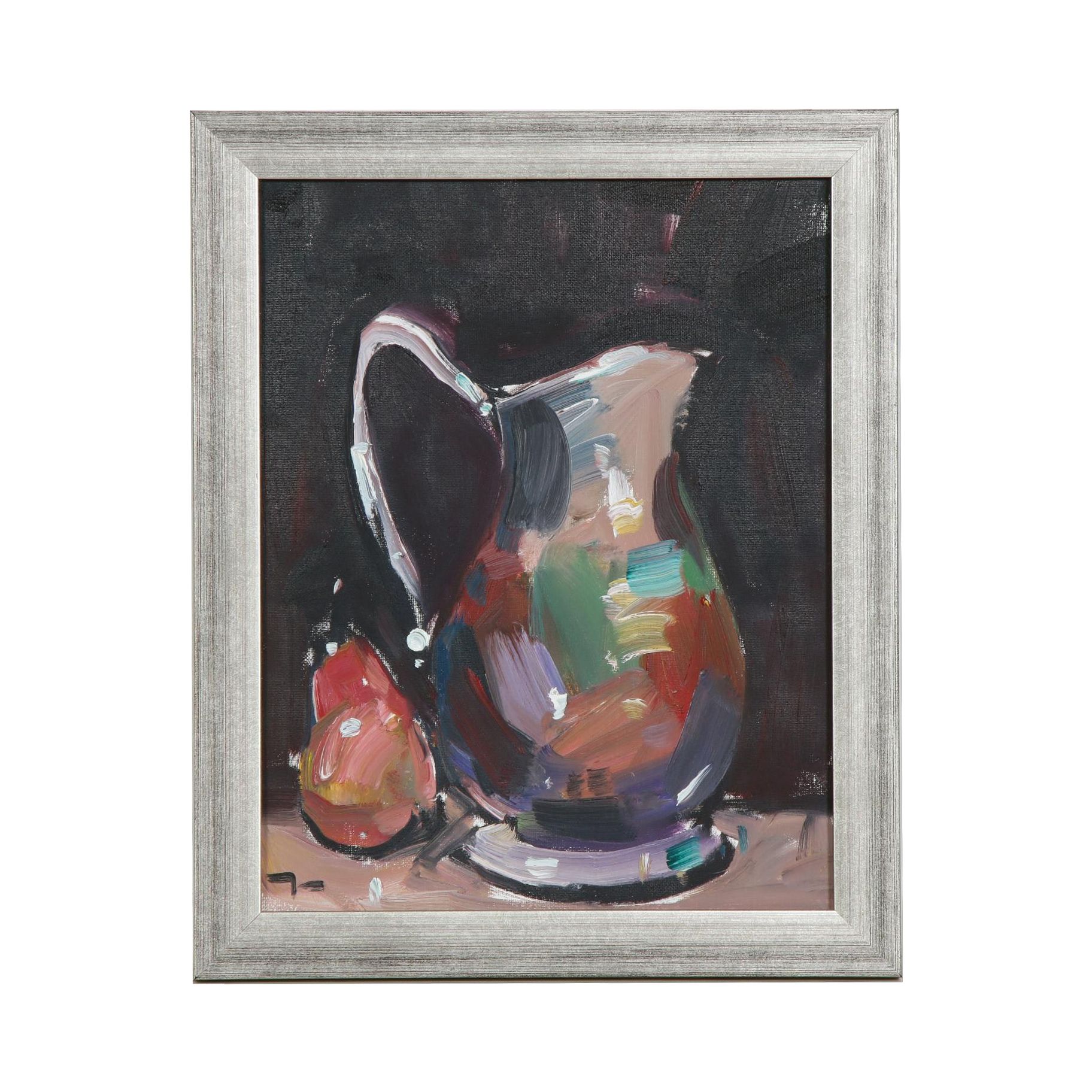 Jose Trujillo Oil Painting "The Pitcher"