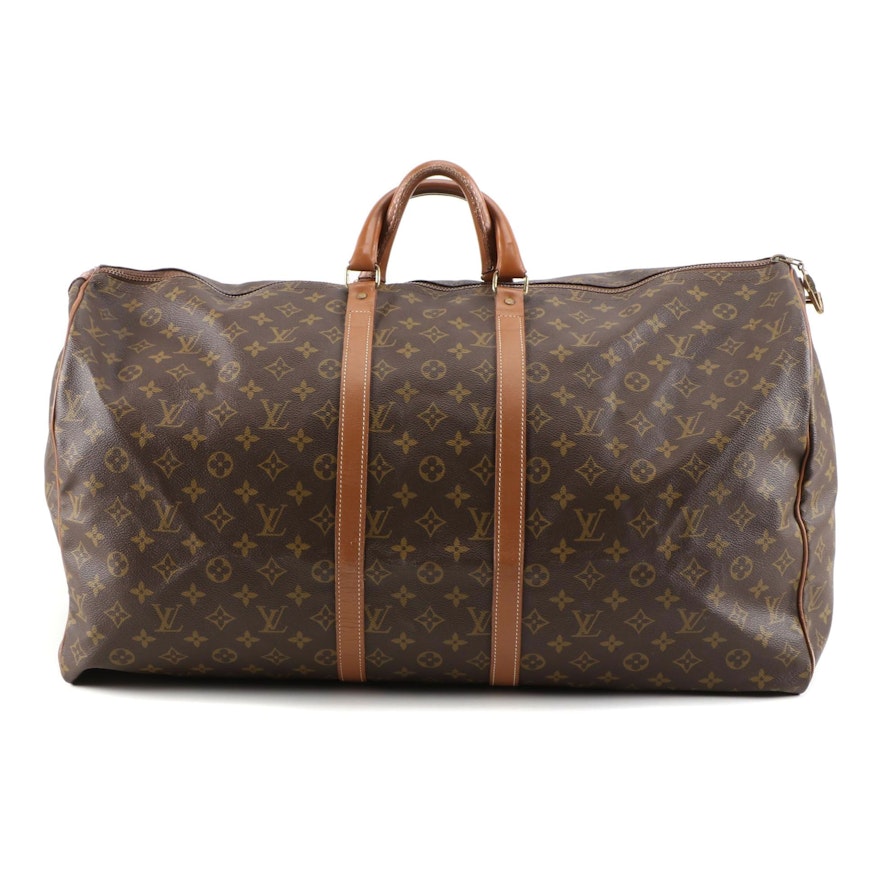 The French Company for Louis Vuitton Duffle Bag in Monogram Canvas and Leather