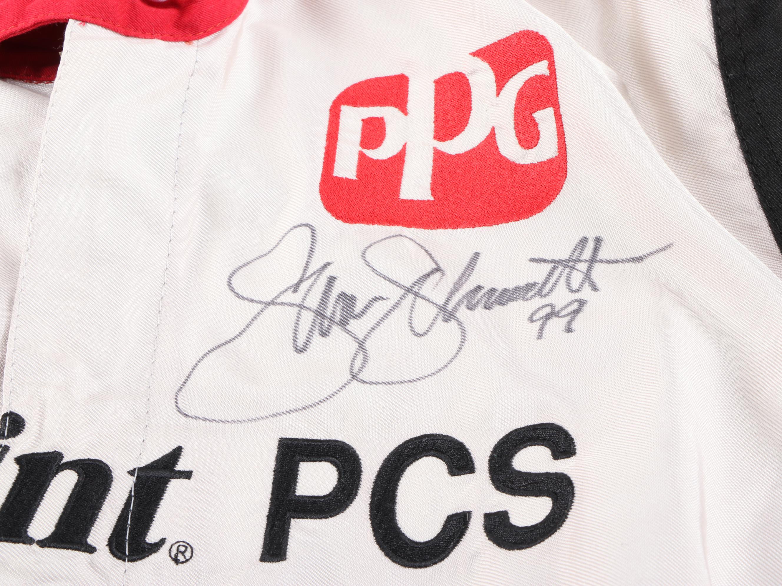 Samuel "Sam" Schmidt Signed Indy Legends Series Auto Racing Jumpsuit