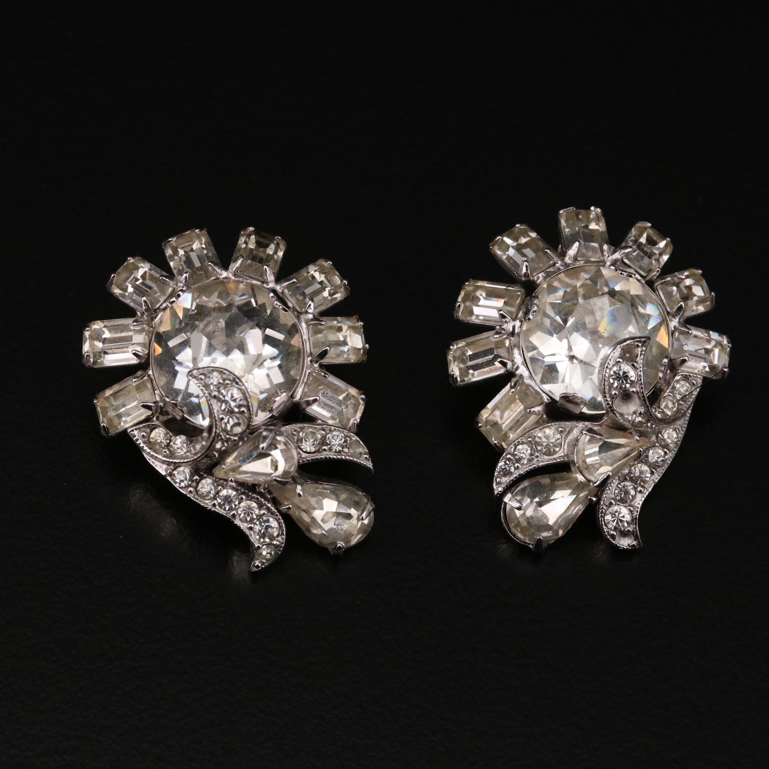 Vintage Eisenberg and Eisenberg Ice Rhinestone Jewelry Sets