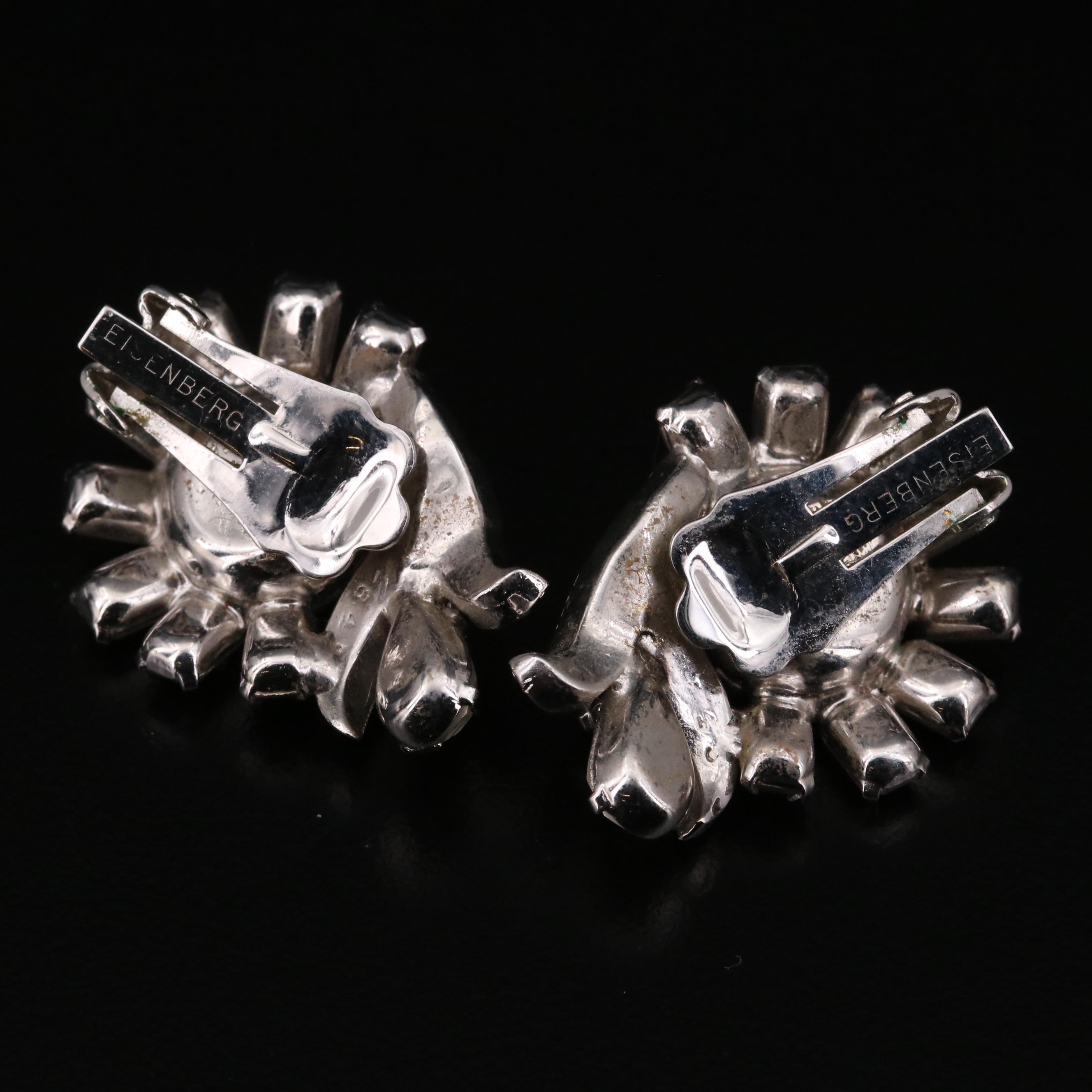 Vintage Eisenberg and Eisenberg Ice Rhinestone Jewelry Sets