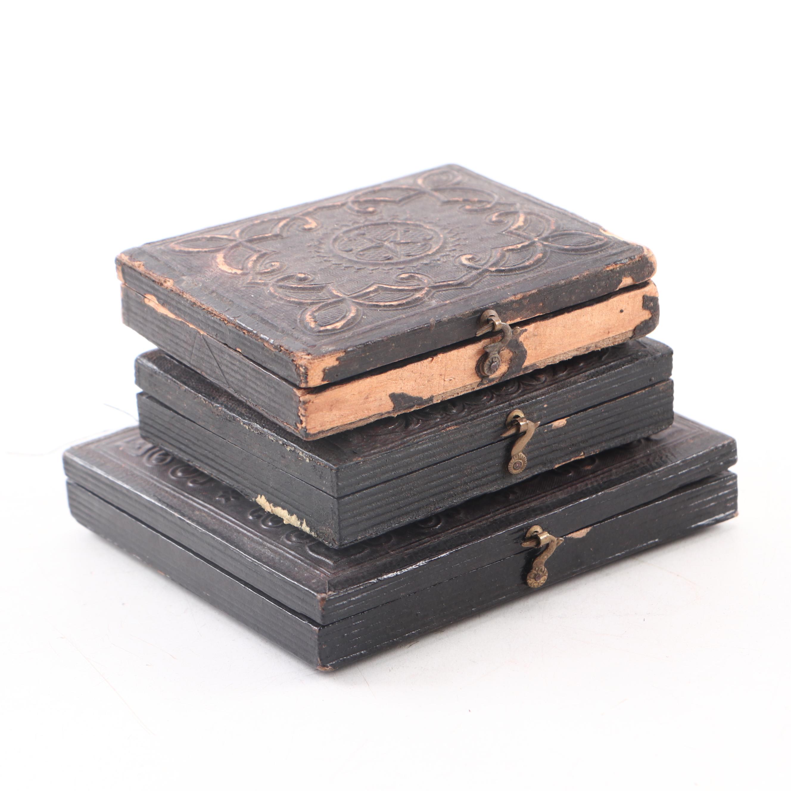 Tintype Portrait Photographs, 19th Century