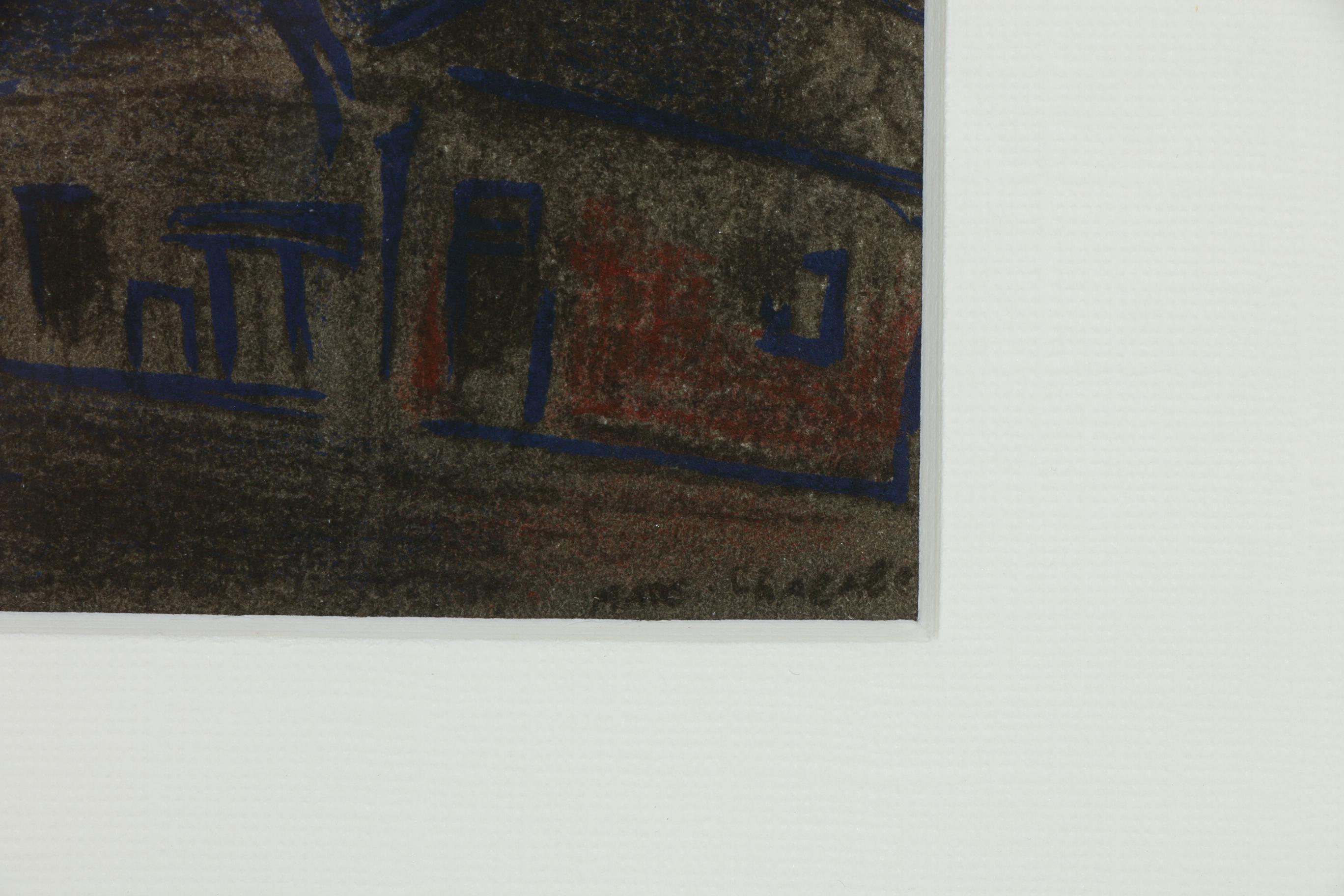 Marc Chagall Color Lithograph for "Derrière le Miroir", 1950