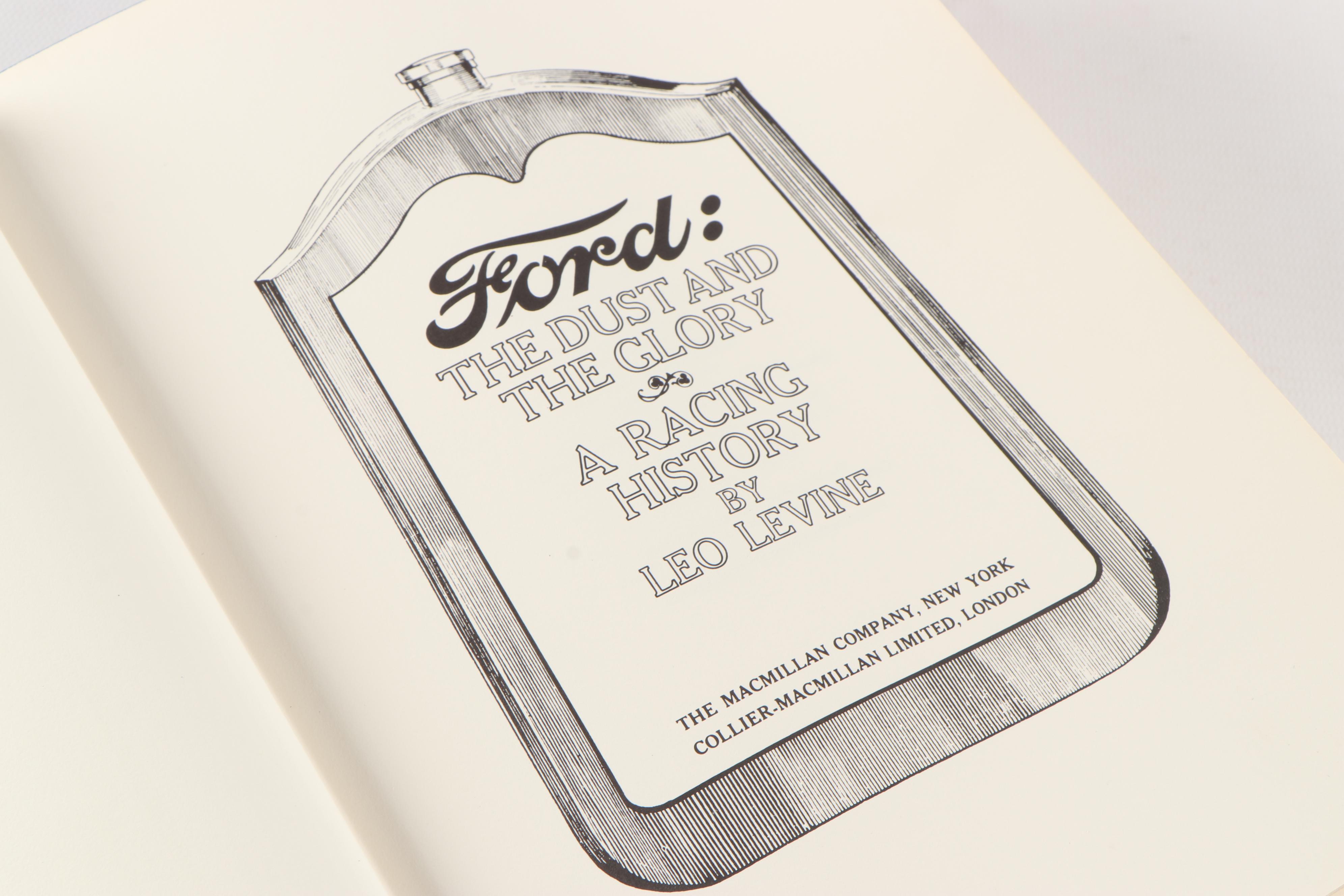 First Edition "Zora Arkus-Duntov: The Legend Behind Corvette" with Other Books