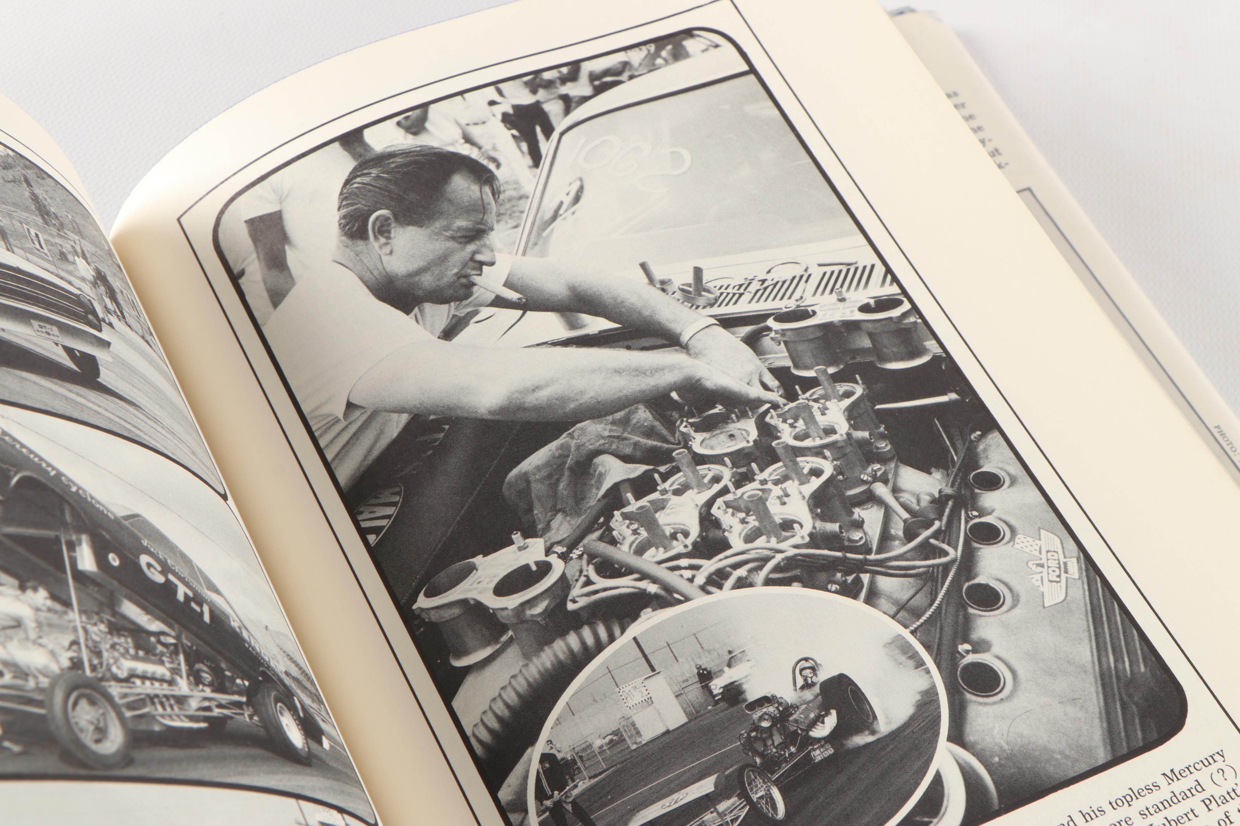 First Edition "Zora Arkus-Duntov: The Legend Behind Corvette" with Other Books